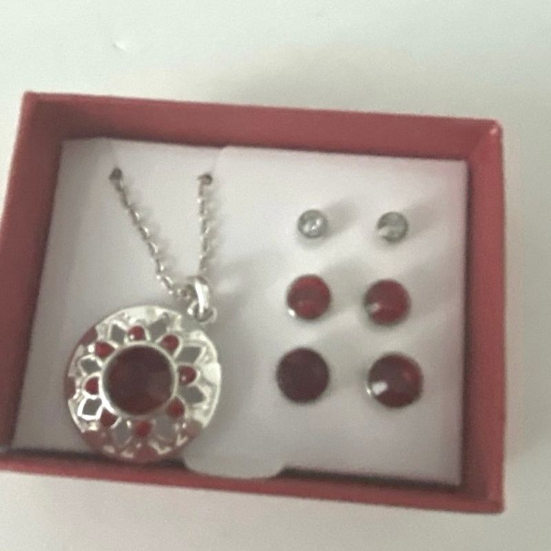 Other pendant necklace and earrings Size ONE SIZE - 1 Thumbnail