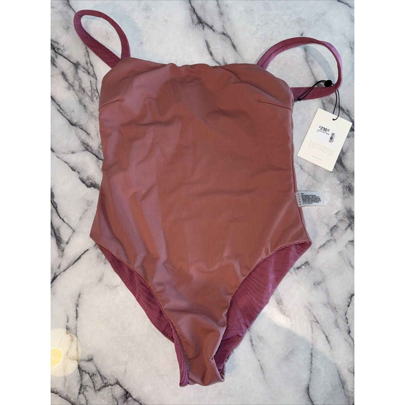 Free People NEW Free People Fella Swim Andre Bathing Suit Rose Pnk Small Size S / US 4 / IT 40 - 10 Thumbnail