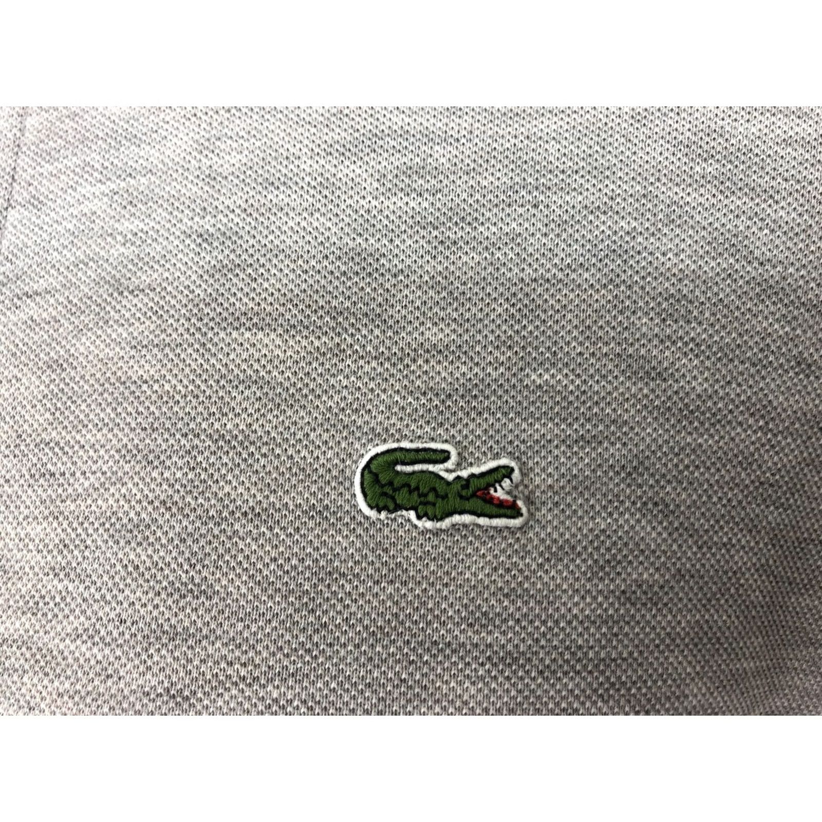 Lacoste Lacoste Polo Shirt Size 7 Gray Cotton Short Sleeve Men's Size US M / EU 48-50 / 2 - 6 Thumbnail