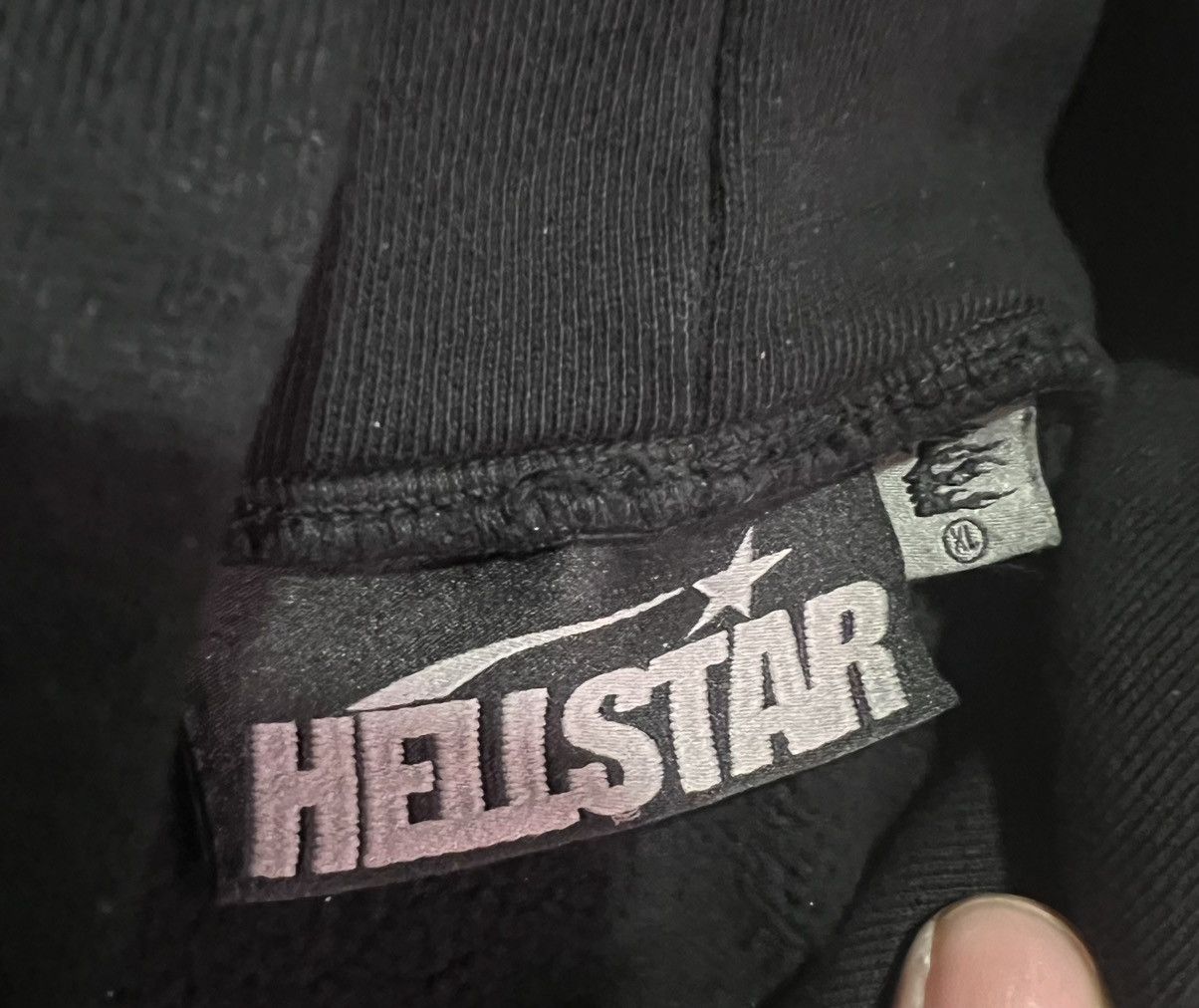 HELLSTAR Black hellstar hoodie overseas exclusive Size US M / EU 48-50 / 2 - 7 Thumbnail