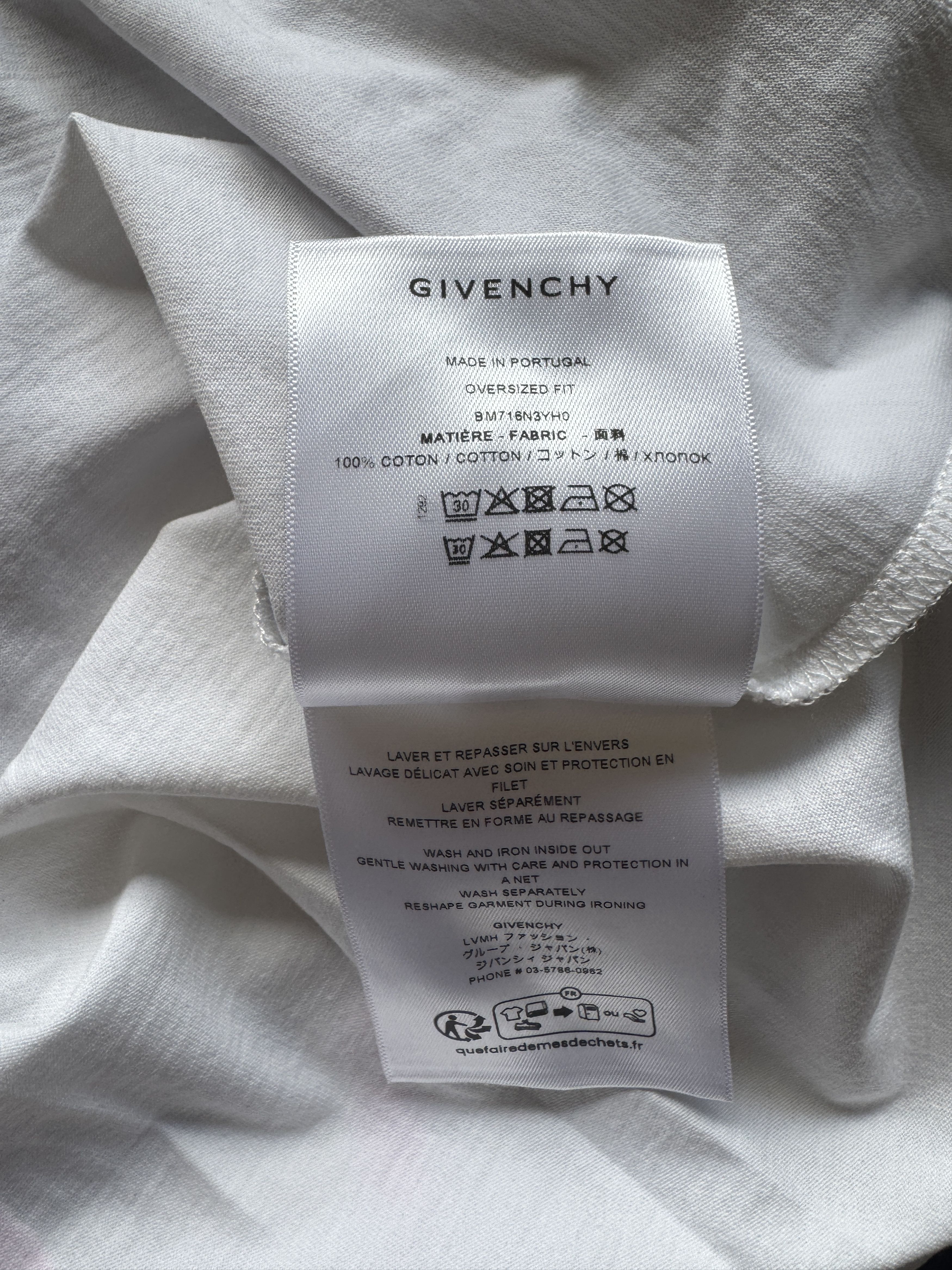 Chito × Givenchy "I Got You" Oversized T-Shirt Size US M / EU 48-50 / 2 - 24 Thumbnail