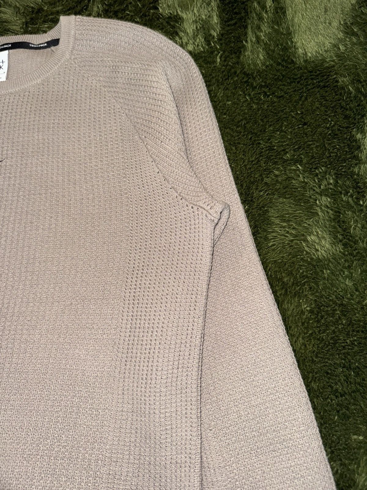 Nike [M] Nike Tech Pack Club Logo Waffle Knit Beige Size US M / EU 48-50 / 2 - 4 Thumbnail