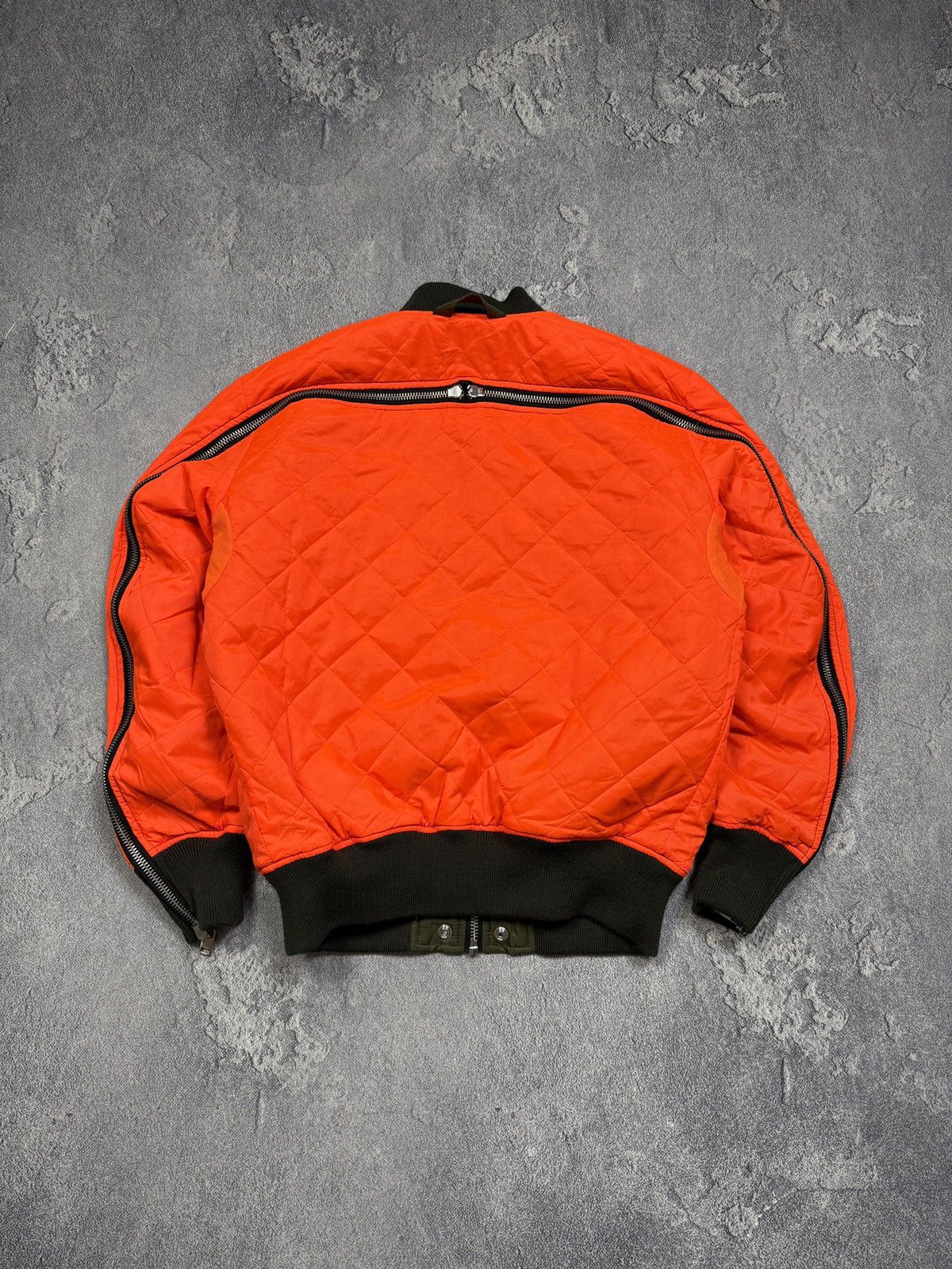 Diesel y2k Diesel Reversible Nylon Bomber Aviation Jacket Size US S / EU 44-46 / 1 - 10 Thumbnail