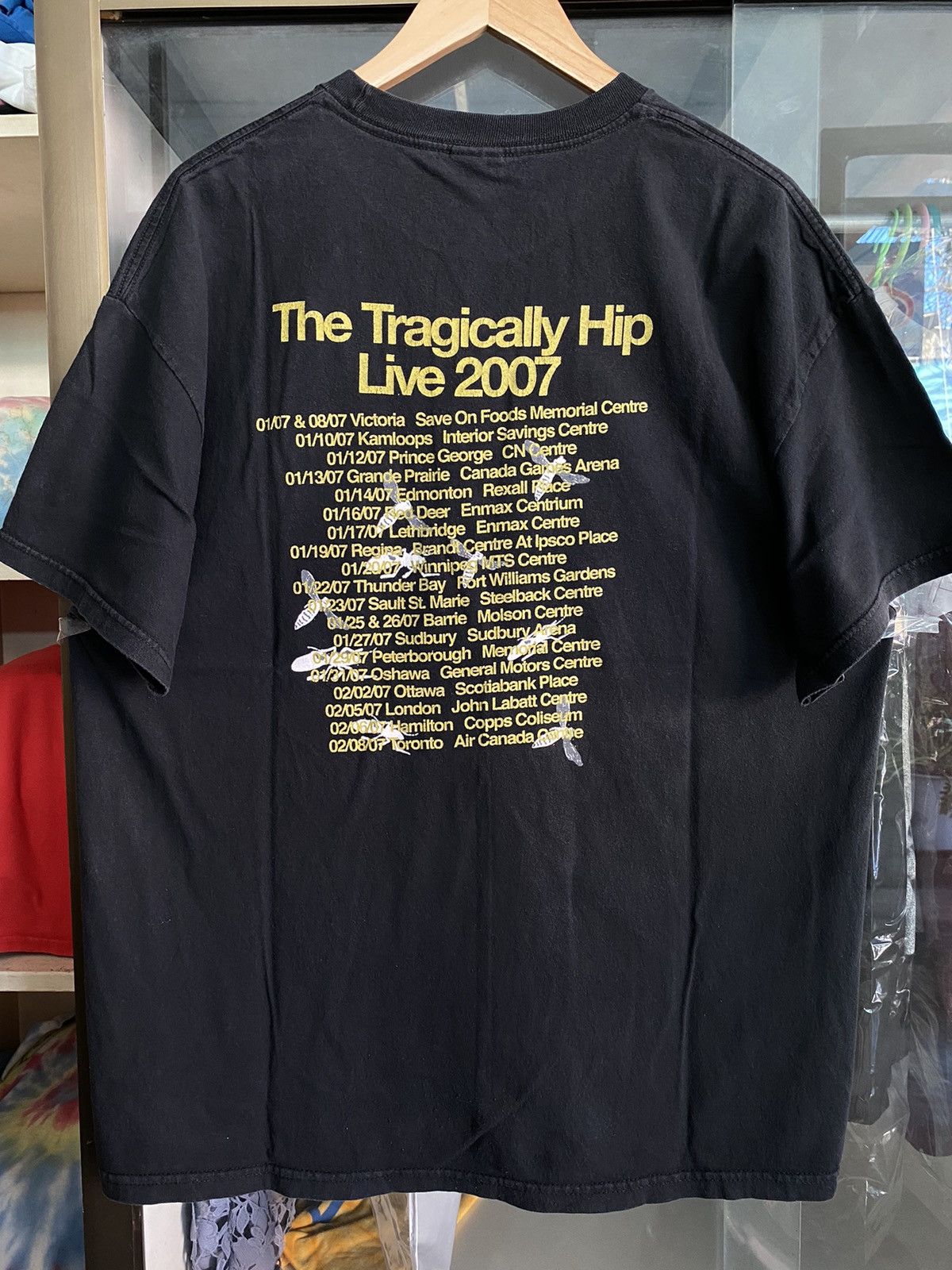 Band Tees The Tragically Hip World Container Tour 2006 Vintage Shirt Size US XL / EU 56 / 4 - 7 Thumbnail
