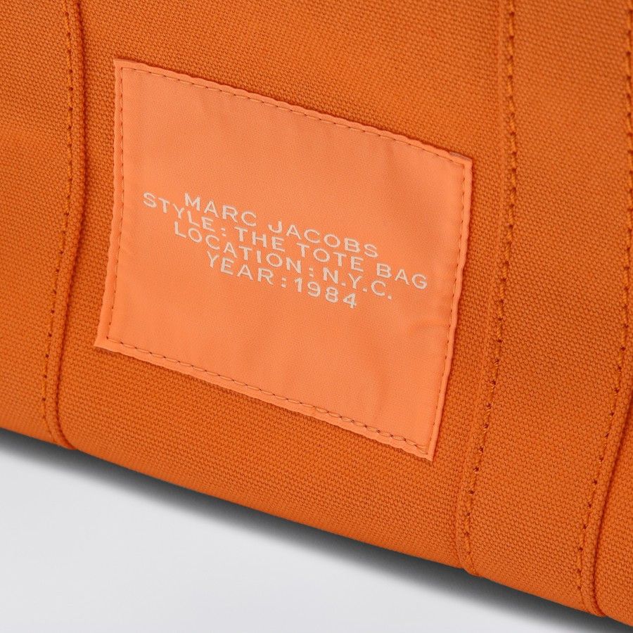 Marc Jacobs o1d2blof0824 Size: OS / Medium Cotton Tote Bag in Orange Size ONE SIZE - 5 Thumbnail