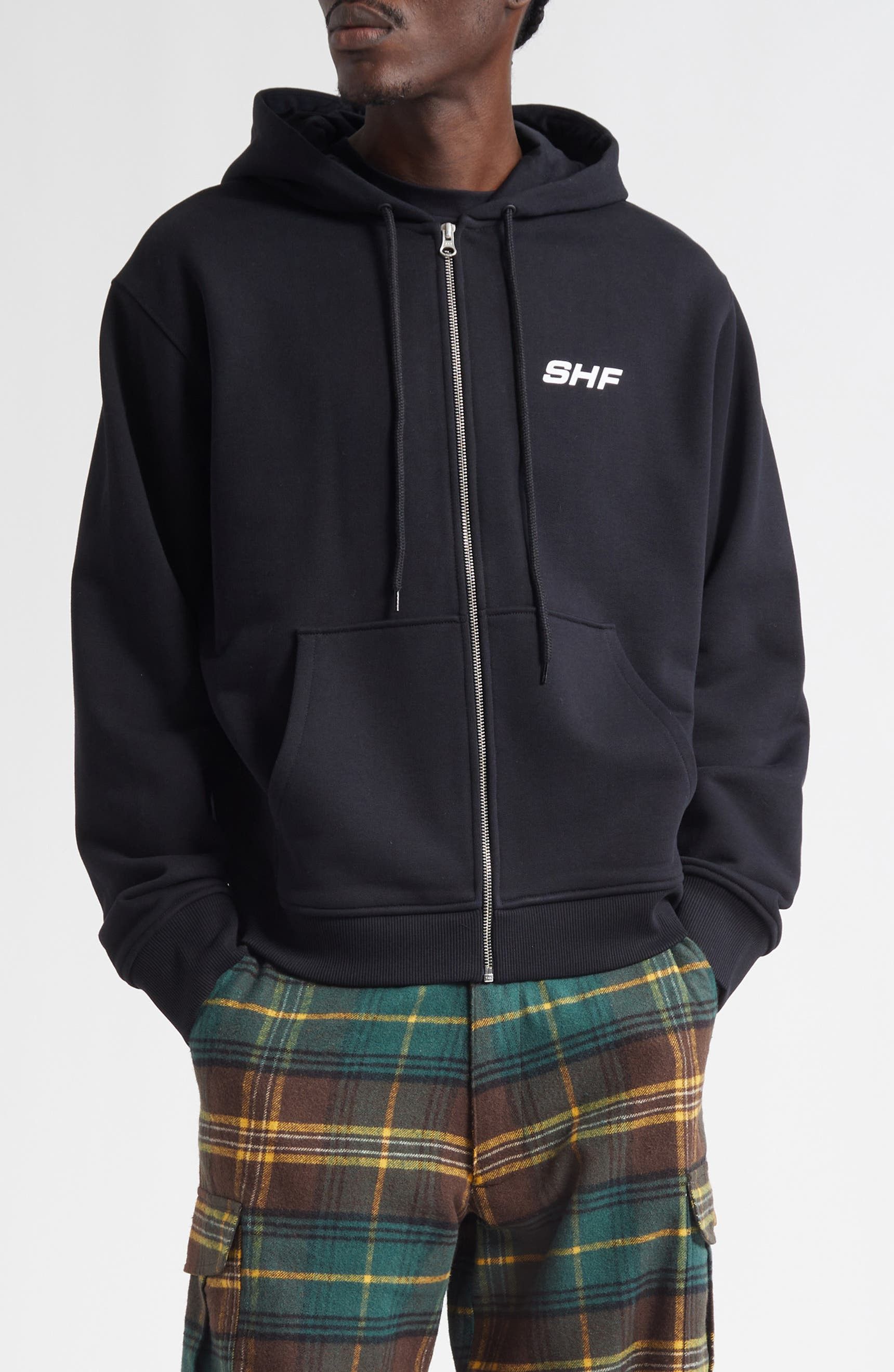 Sky High Farm Workwear Sky High Farm Black Hoodie – M Size US M / EU 48-50 / 2 - 1 Thumbnail