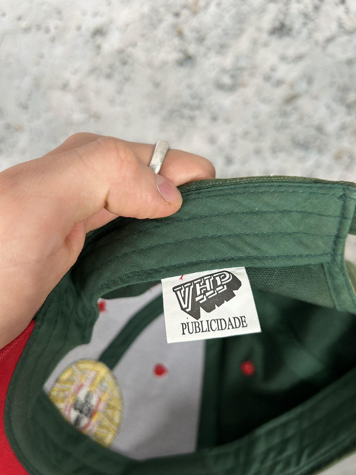 Vintage Vintage Portugal Football Hat 90s Soccer Jersey Streetwear Size ONE SIZE - 6 Thumbnail