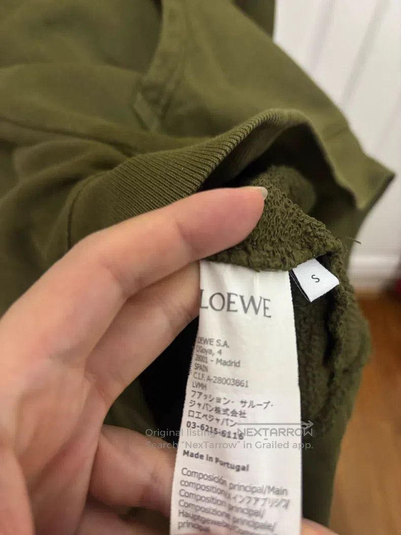 Loewe Loewe Green, hooded sweatshirt Size S / US 4 / IT 40 - 5 Thumbnail