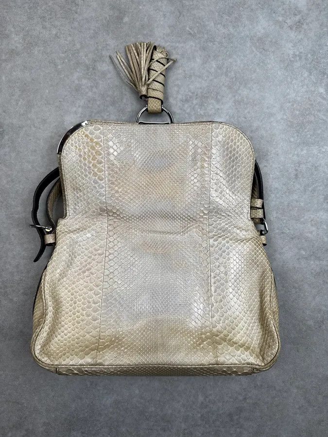 Celine AW2002 Celine Daydream Cream Python Leather Bag by Michael Kors Size ONE SIZE - 7 Thumbnail