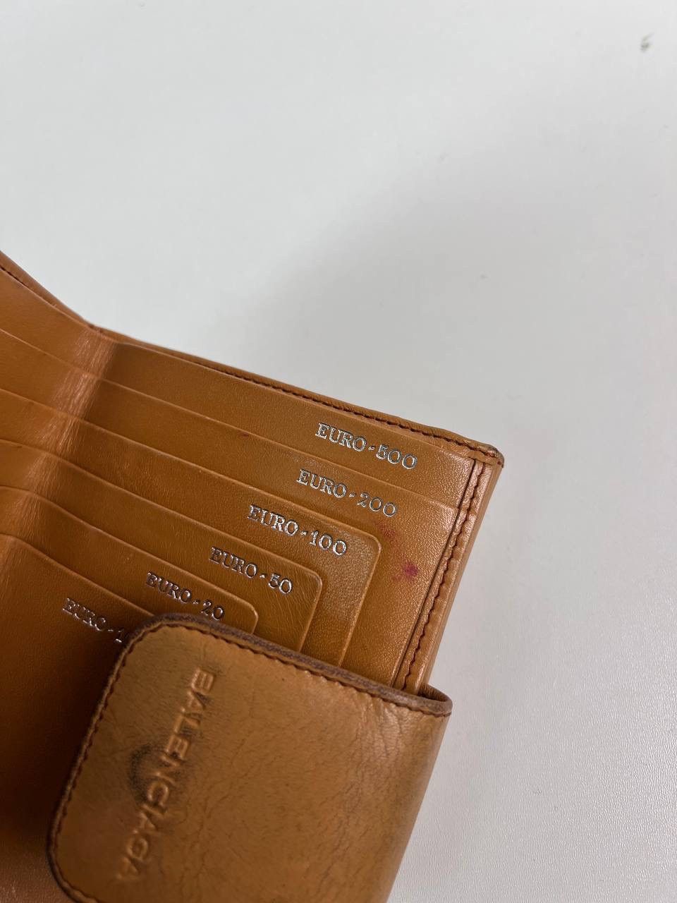 Balenciaga Balenciaga monogram vintage leather wallet Size ONE SIZE - 10 Thumbnail