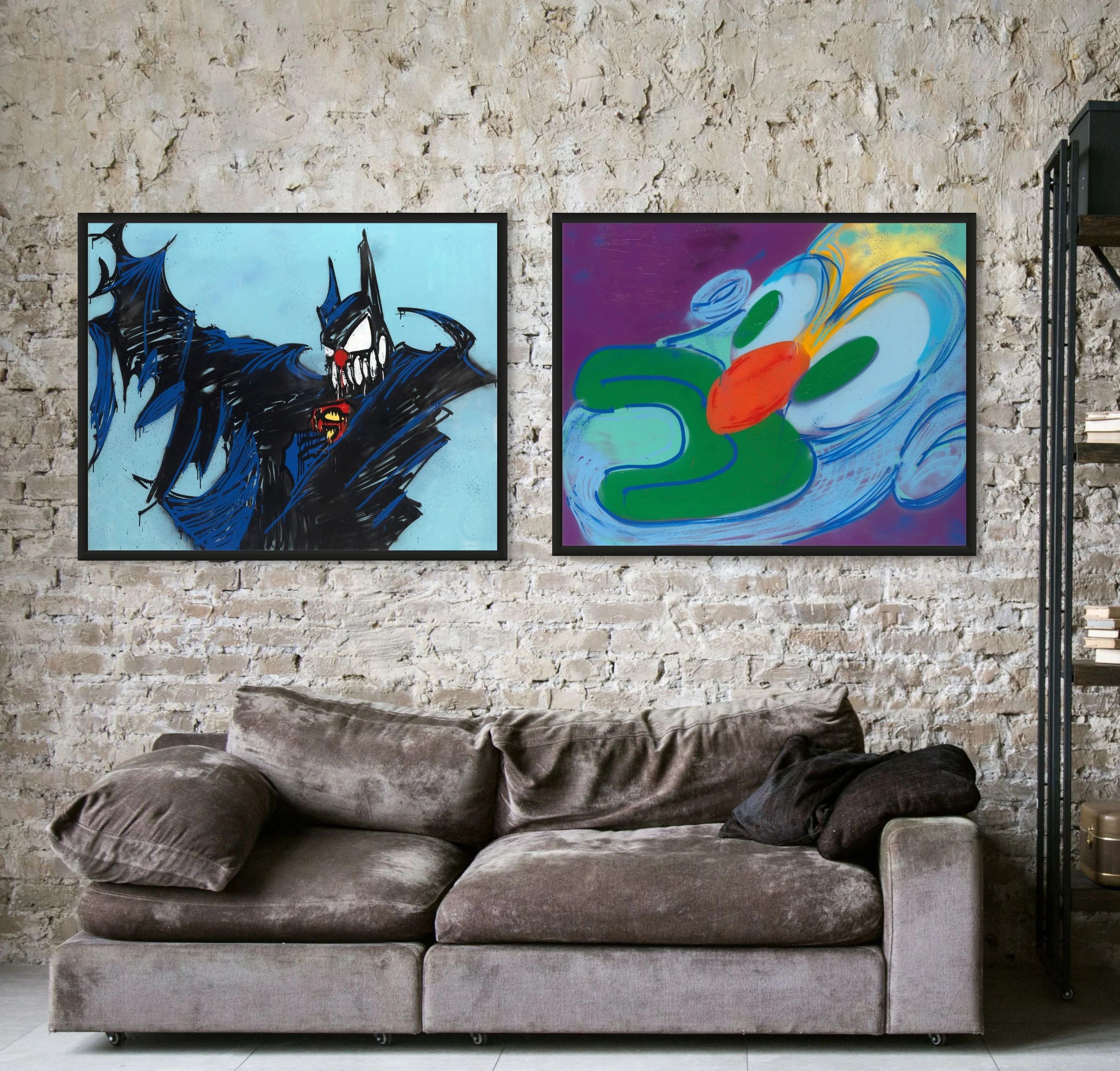 Other Slawn Batman Framed Size ONE SIZE - 4 Thumbnail