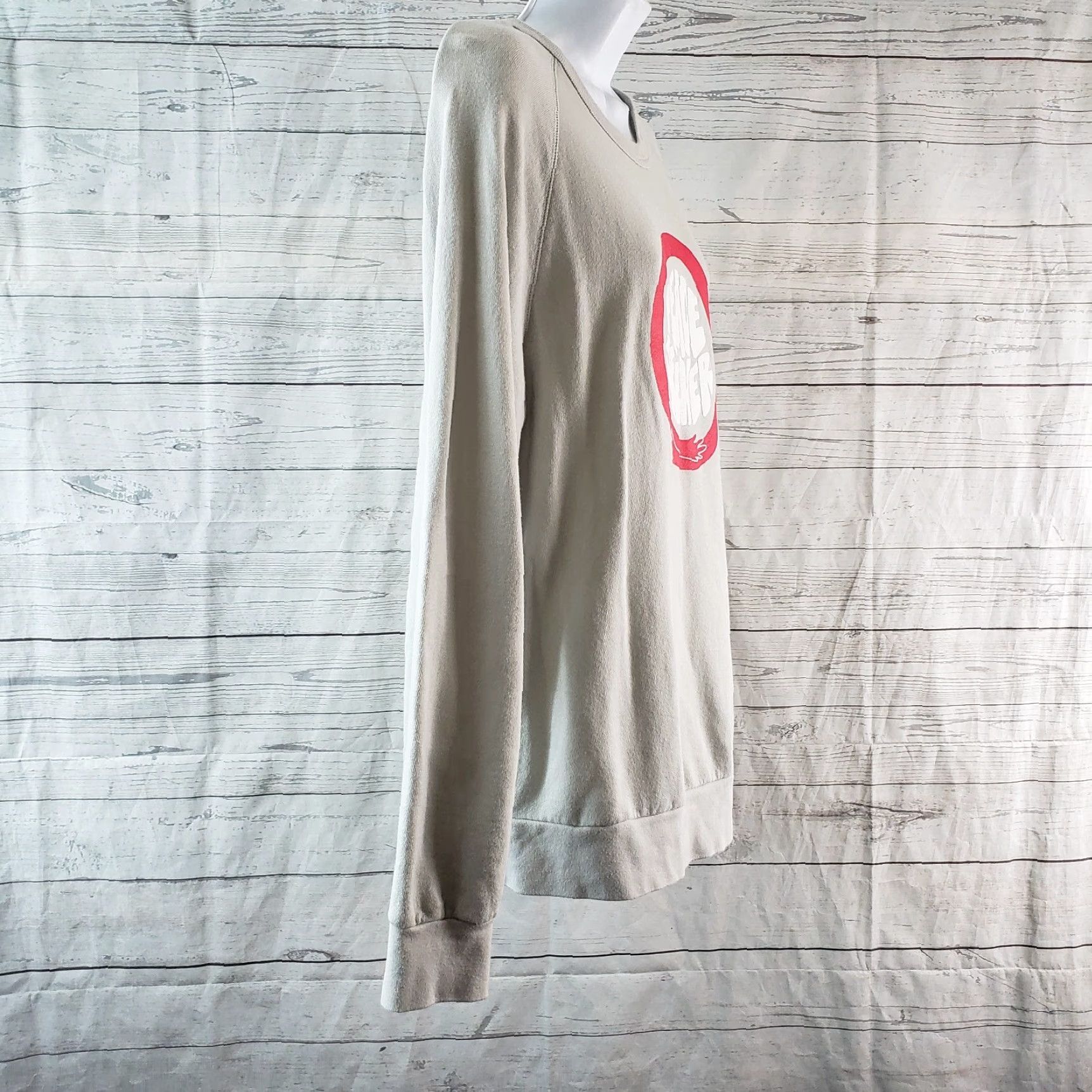 Vintage Seek Discomfort Mens Pullover Sweatshirt Sz M Gray Long Sleeve Cotton Size US M / EU 48-50 / 2 - 3 Thumbnail