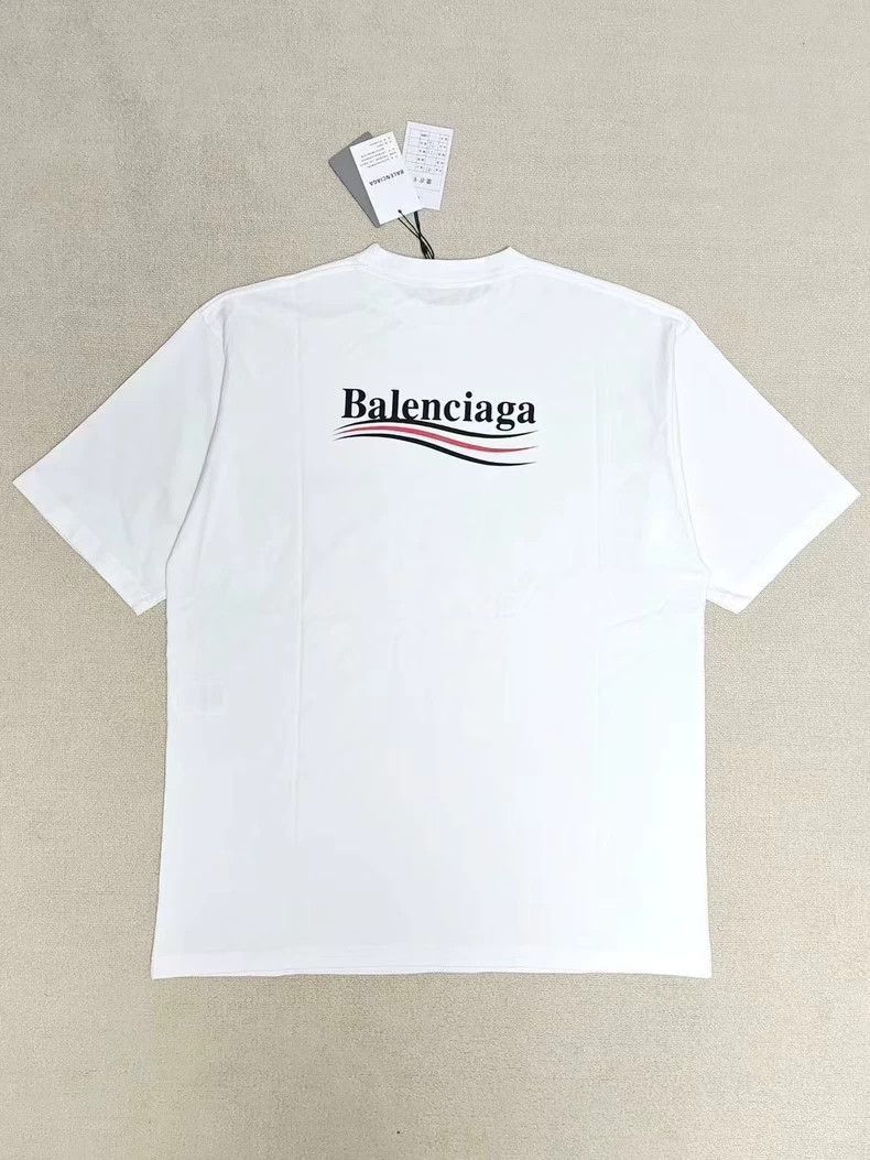 Balenciaga Cola Wave White Short Sleeve-2506