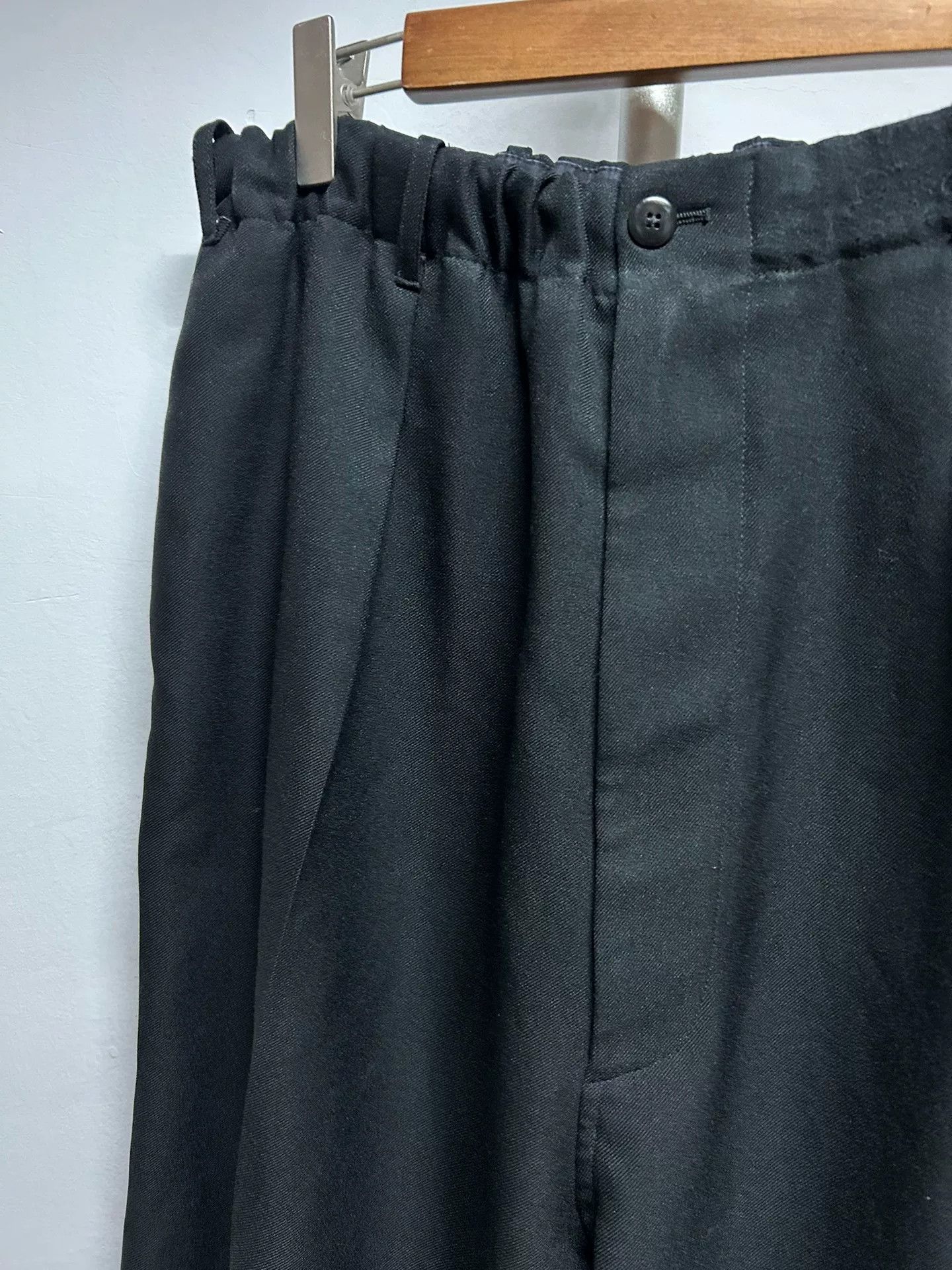 Random Identities Random Identities Wool Wide-Leg Trousers Size US 30 / EU 46 - 2 Thumbnail