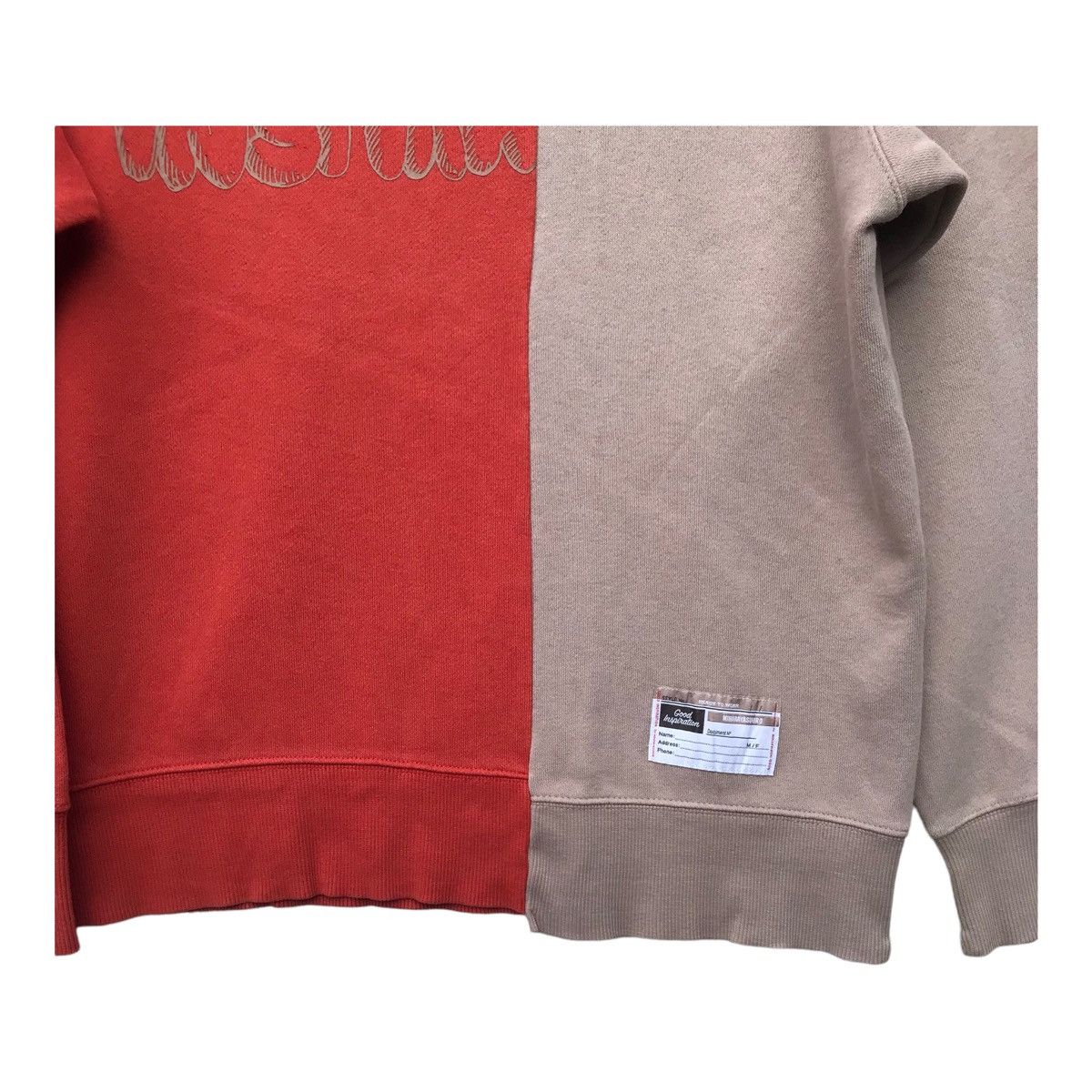 GU × Maison MIHARA YASUHIRO Miharayasuhiro GU Good Inspiration Hybrid Sweatshirt Size US L / EU 52-54 / 3 - 6 Thumbnail