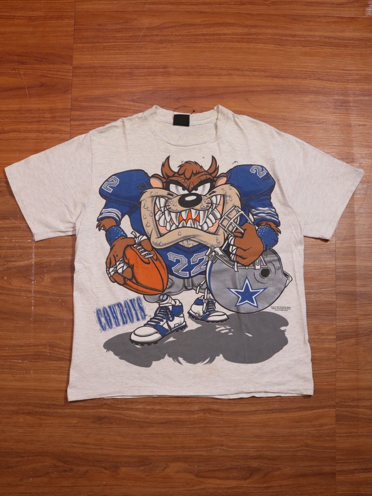 Changes Vintage Taz Mania Warner Bros 1994 Size US L / EU 52-54 / 3 - 1 Thumbnail