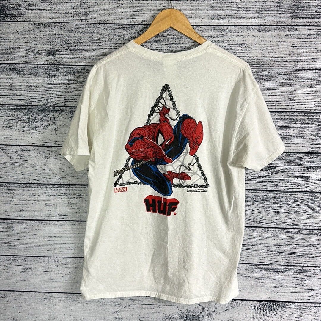 Huf Marvel Spider-Man Huf Collab Tee Shirt L | Grailed