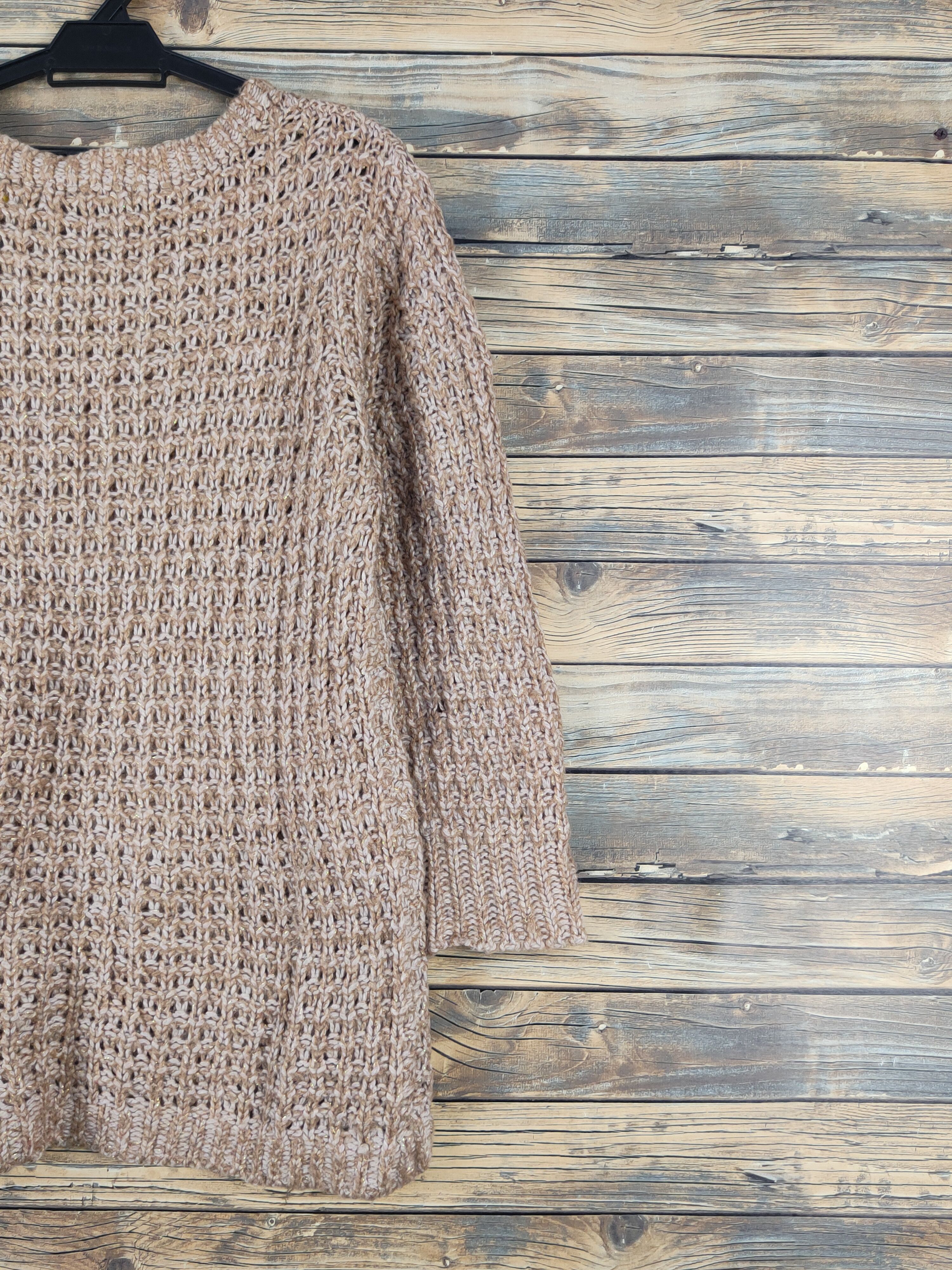 Japanese Brand × Vintage Honeysuckle Rose Brown Knitwear Sweatshirts #W2037 Size L / US 10 / IT 46 - 9 Thumbnail