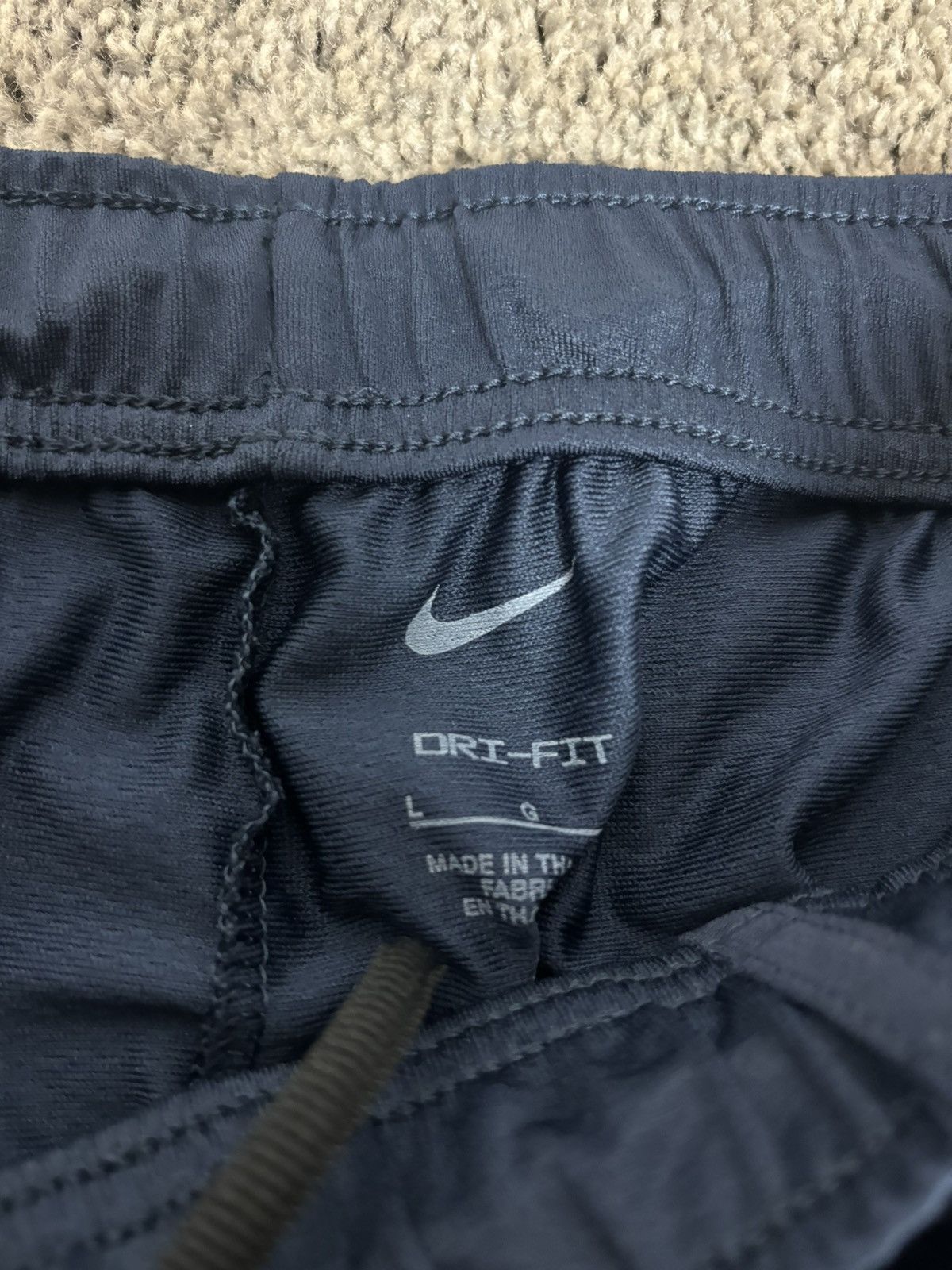 Nike Blue nike running yoga track pants Size US 32 / EU 48 - 6 Thumbnail