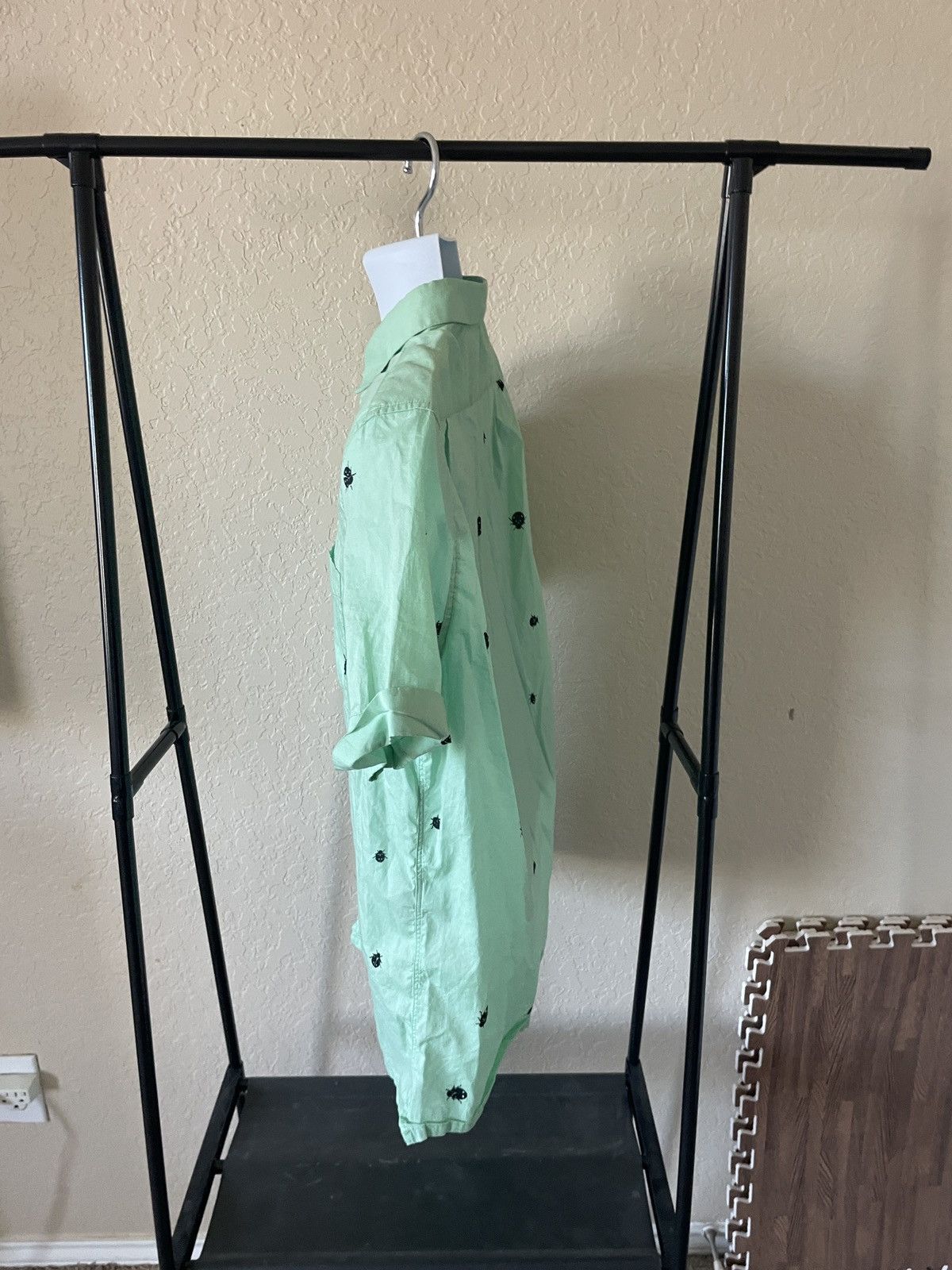 Marc by Marc Jacobs Pistachio Lady Bug SS cotton shirt Size US M / EU 48-50 / 2 - 4 Thumbnail