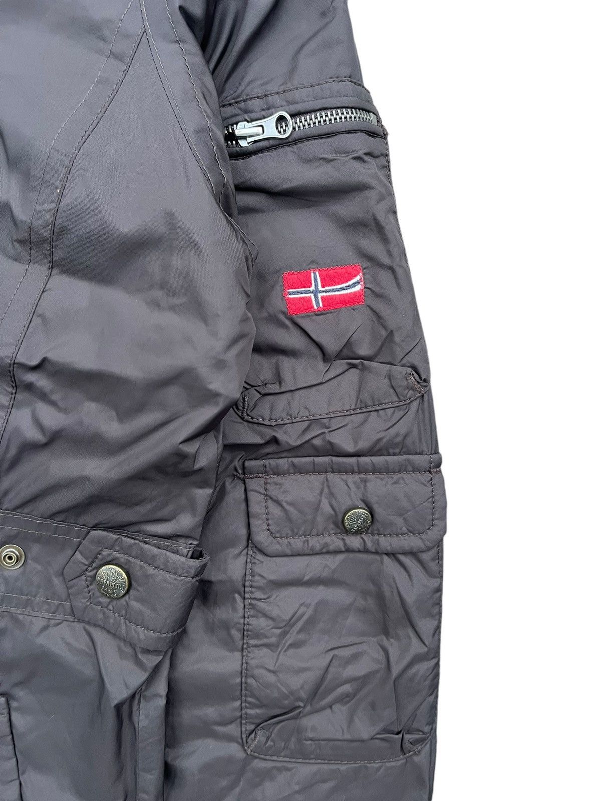Napapijri Vintage Napapijri Multi Pocket Tactical Neck Belted Jacket Size M / US 6-8 / IT 42-44 - 6 Thumbnail