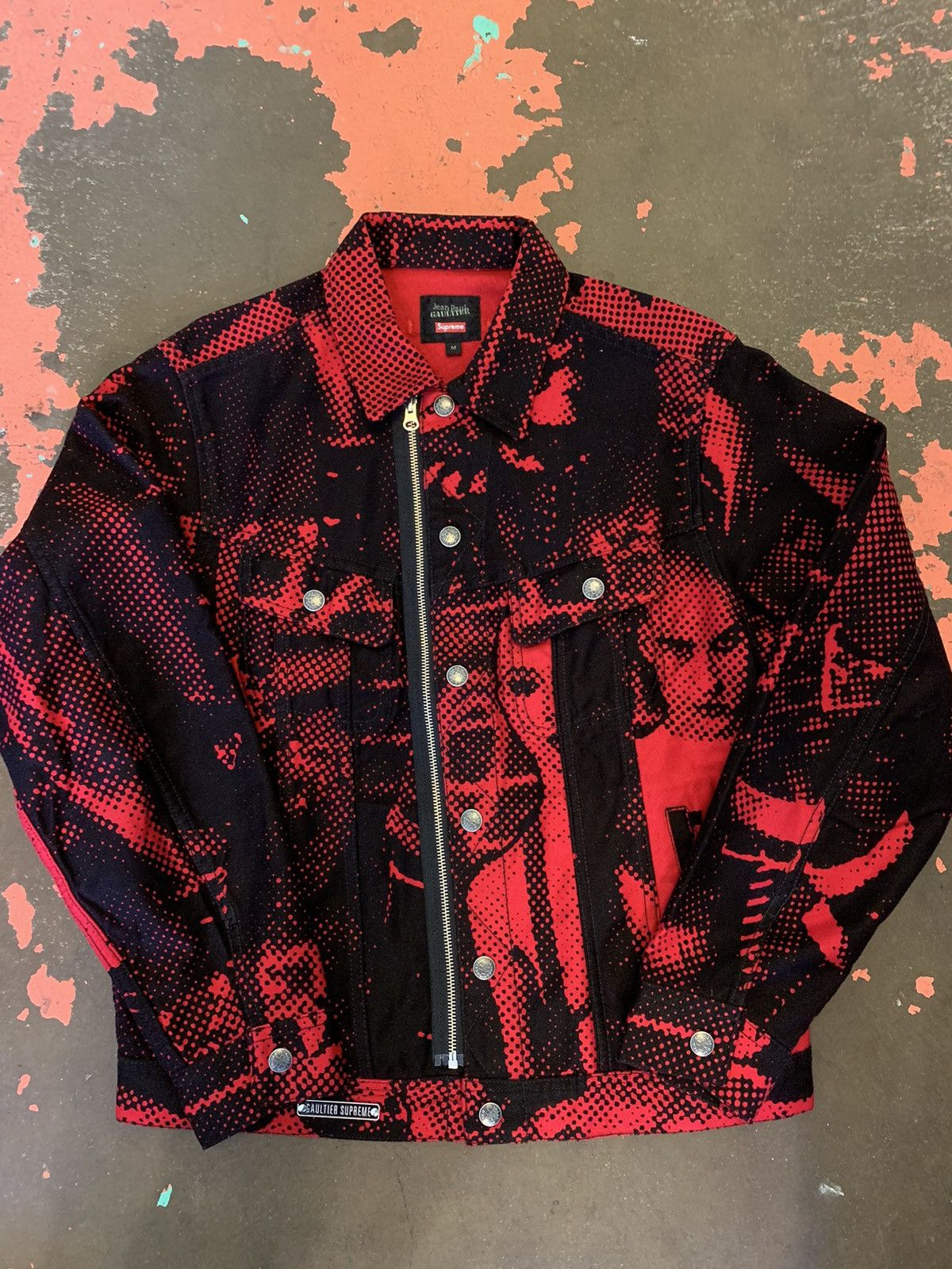 Supreme × Jean Paul Gaultier Trucker Jean Paul Gaultier × Supreme