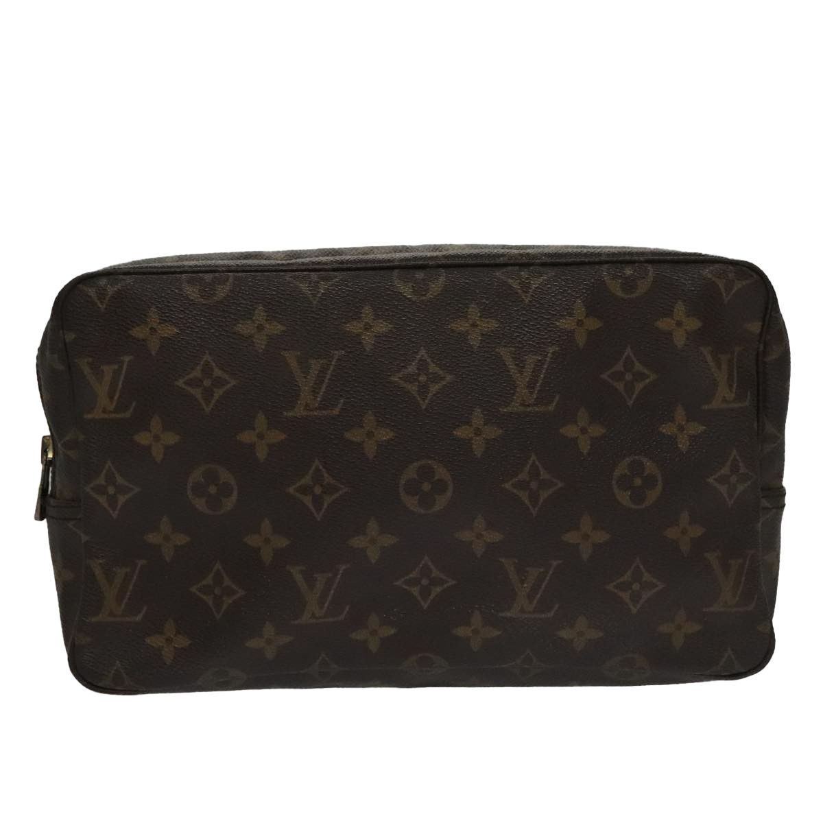 Louis Vuitton Trousse De Toilette Brown Canvas Clutch Bag (Pre-Owned) Size ONE SIZE - 1 Thumbnail