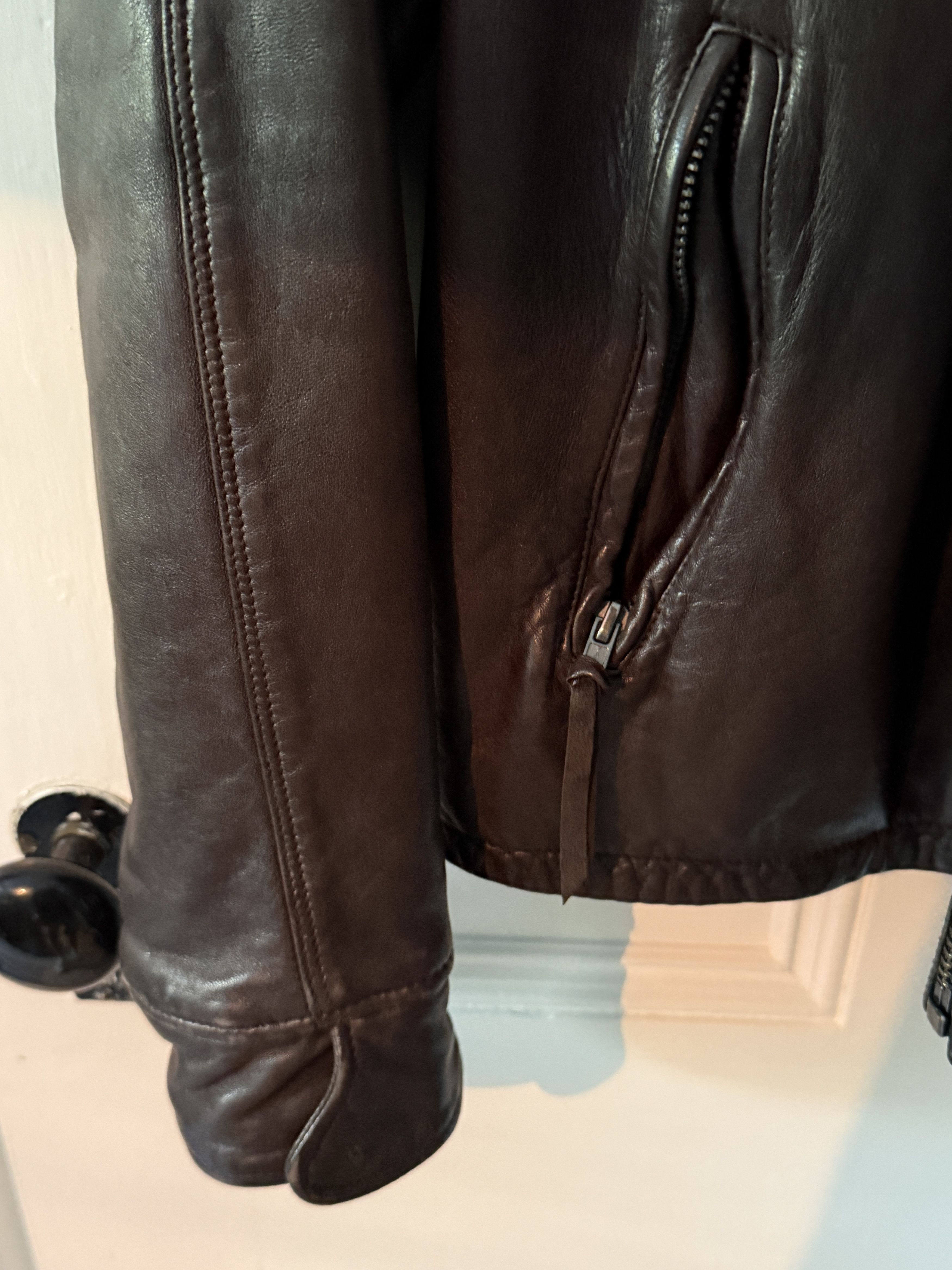 Levi's Made & Crafted Leather Moto Jacket Size US L / EU 52-54 / 3 - 5 Thumbnail