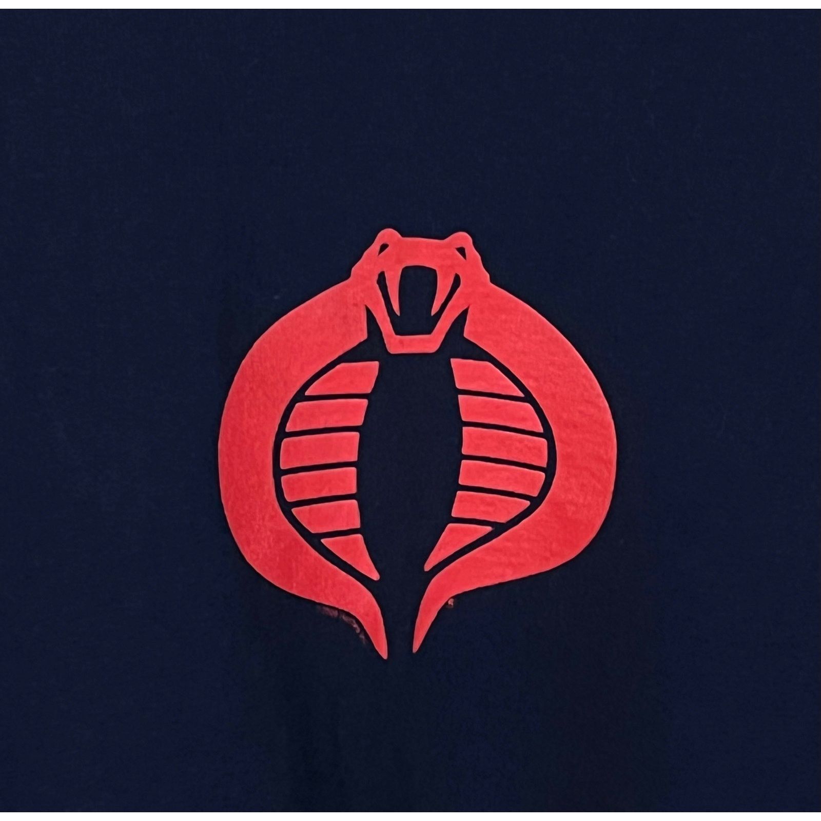 Delta Vintage Cobra GI Joe Navy Blue Tee shirt 2000 Size US L / EU 52-54 / 3 - 2 Thumbnail