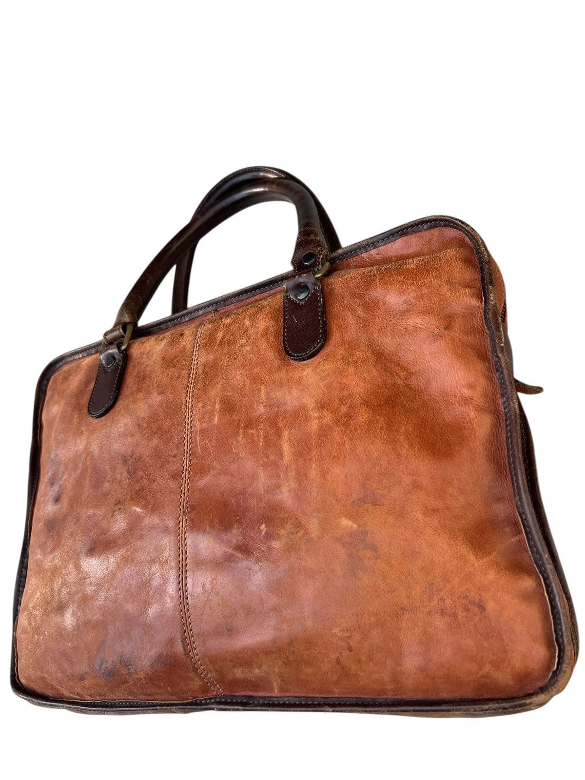 Leather Tusting Made in England Patina Stains Leather Bag Size ONE SIZE - 8 Thumbnail