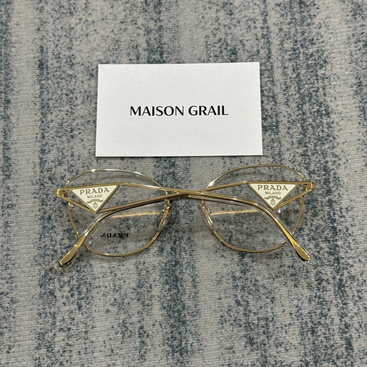 Prada PRADA 0PR 52ZV ZVN1O1 EYEGLASSES Size ONE SIZE - 3 Thumbnail