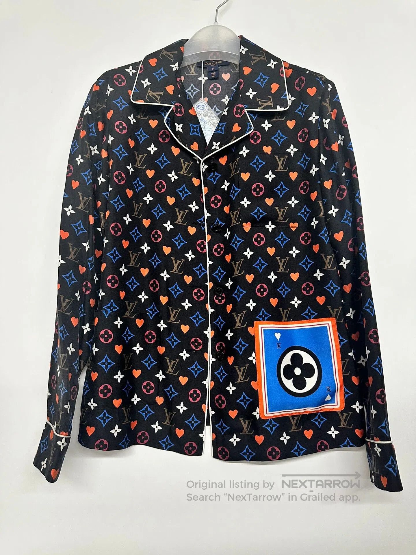 Louis Vuitton Louis Vuitton Monogram Print Shirt. Size XXS / US 00 / IT 34 - 1 Thumbnail