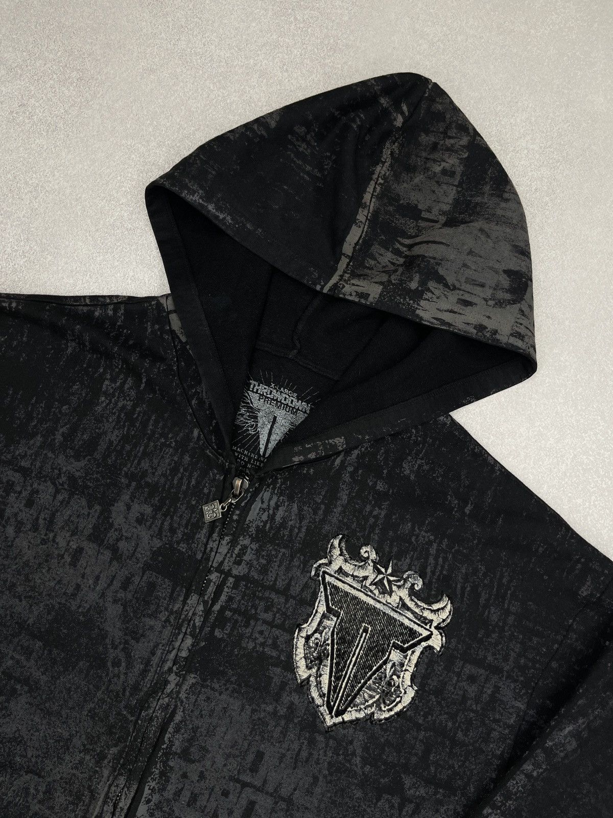 Affliction Affliction Throwdown Premium MMA Hoodie Full Print Big Logo Size US XL / EU 56 / 4 - 9 Thumbnail
