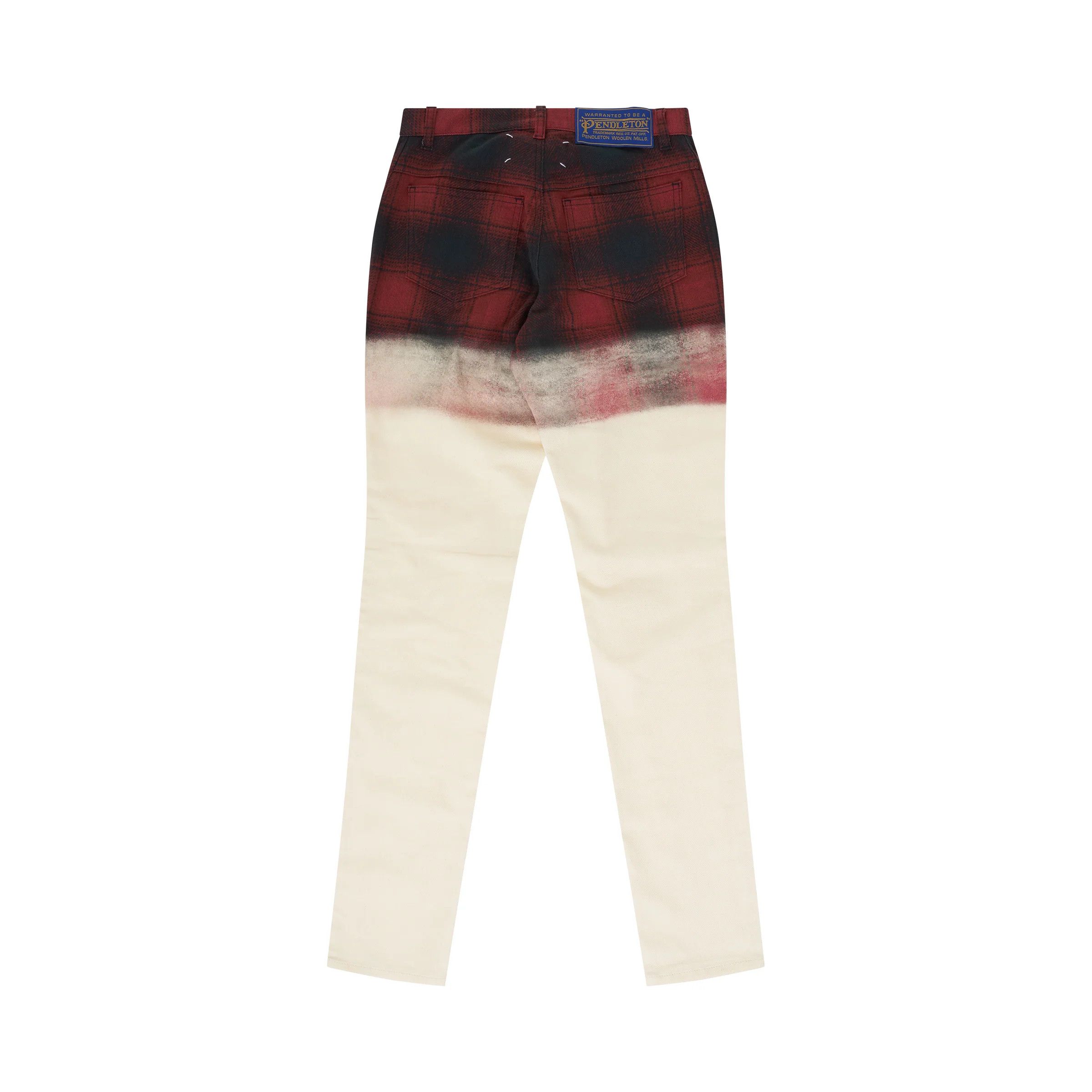 Maison Margiela o1mris0824 Checked Pants in Multicolor Size US 31 - 2 Thumbnail
