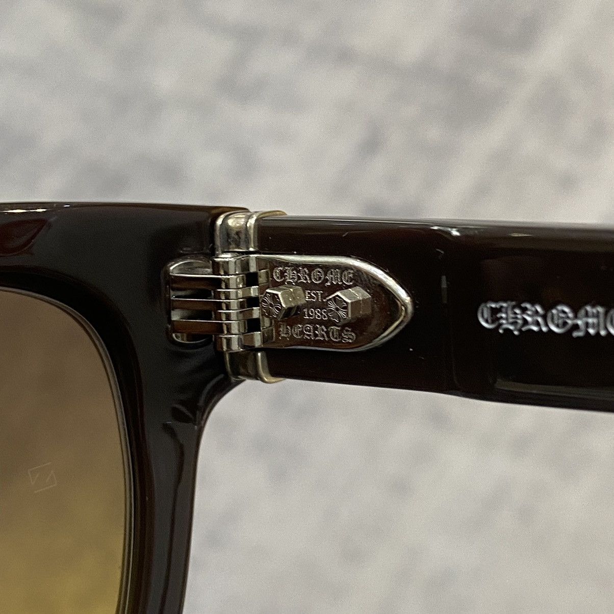 Chrome Hearts CHROME HEARTS DICK FITZENER CLASSIC BROWN Size ONE SIZE - 4 Thumbnail
