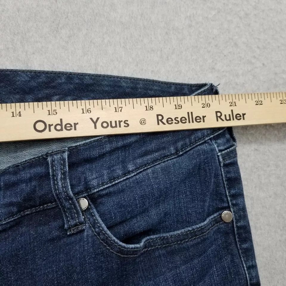 Torrid Torrid Jeans Womens 20 Blue Denim Tapered 40x31 Stretchy Size 42" / US 20 - 4 Thumbnail