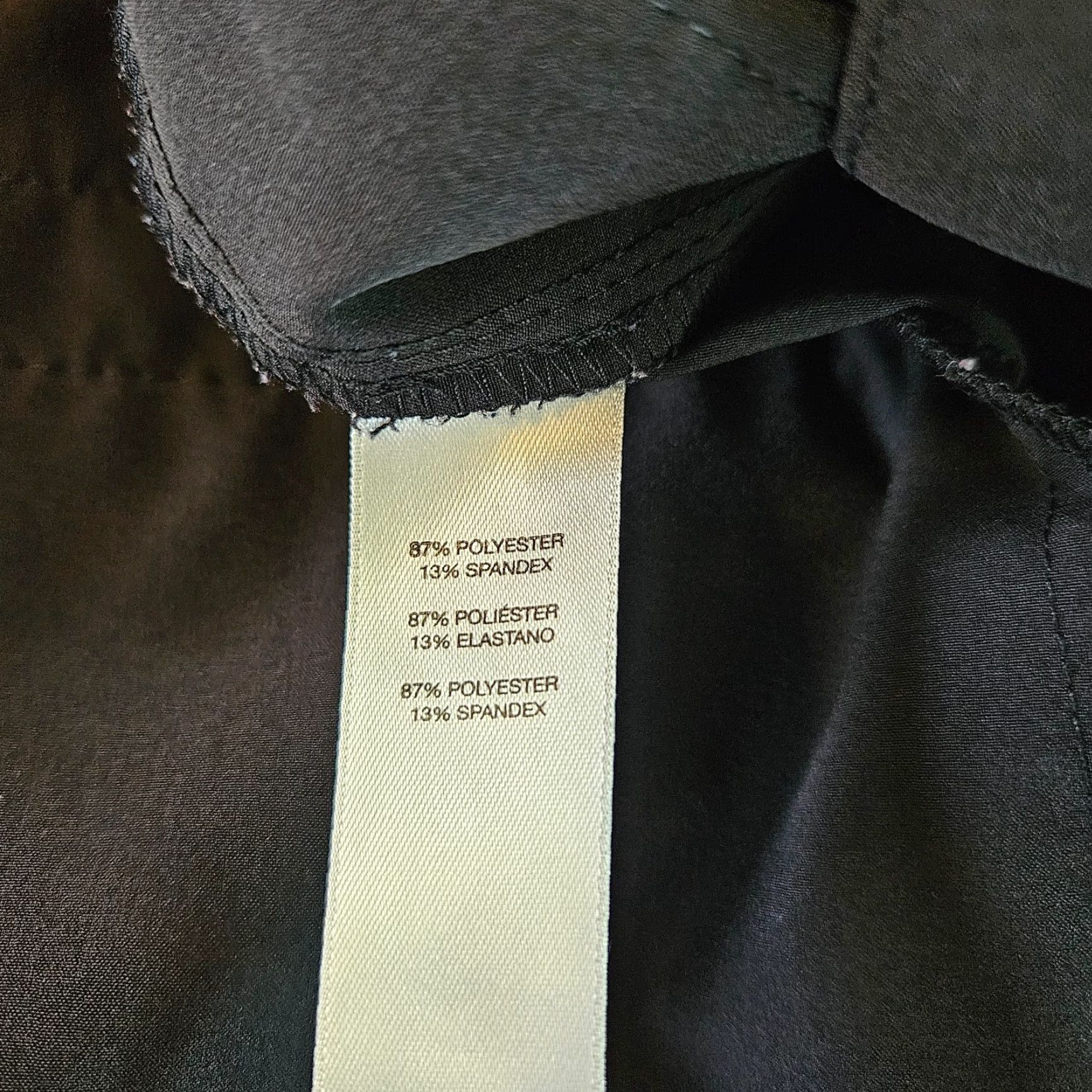 Vintage Chico's Zenergy Golf Womens Cropped Pants 14 Black High Rise Cropped Pants Womens 14 Black Chico's Zenergy Golf Size 36" / US 14 / IT 50 - 6 Thumbnail