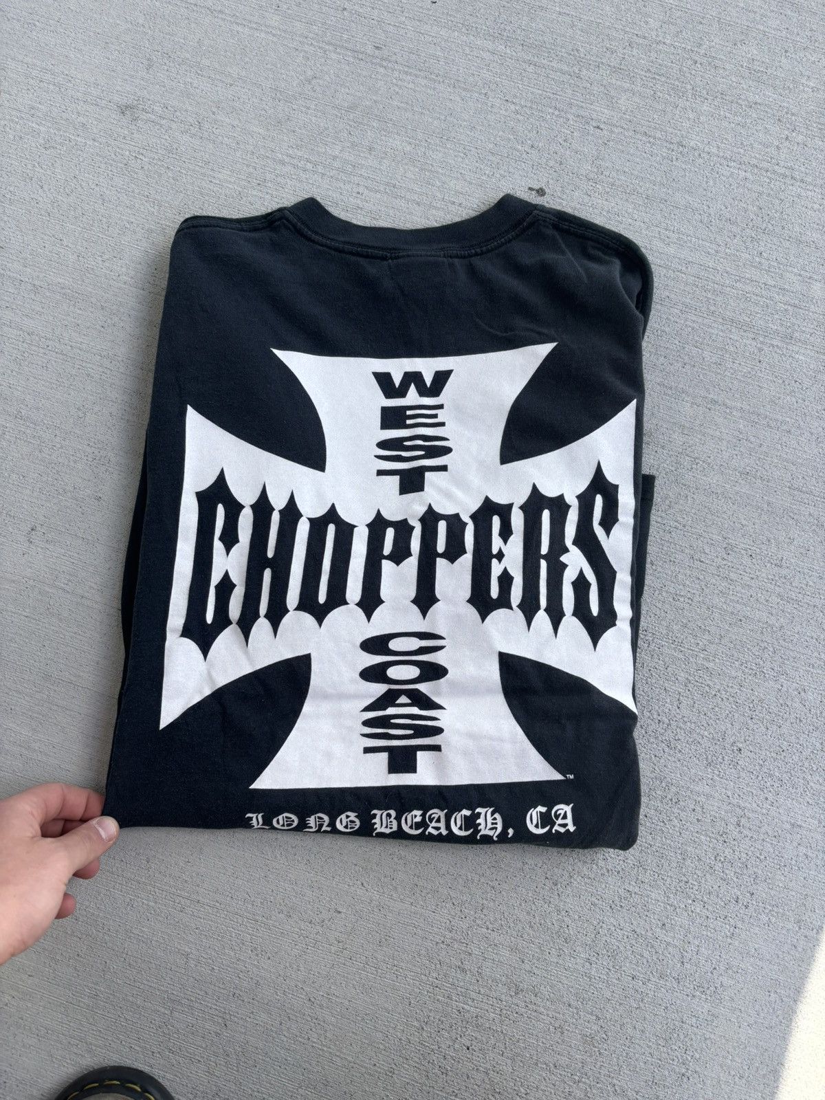 West Coast Choppers CFL tag long beach west coast choppers tee Size US XL / EU 56 / 4 - 6 Thumbnail