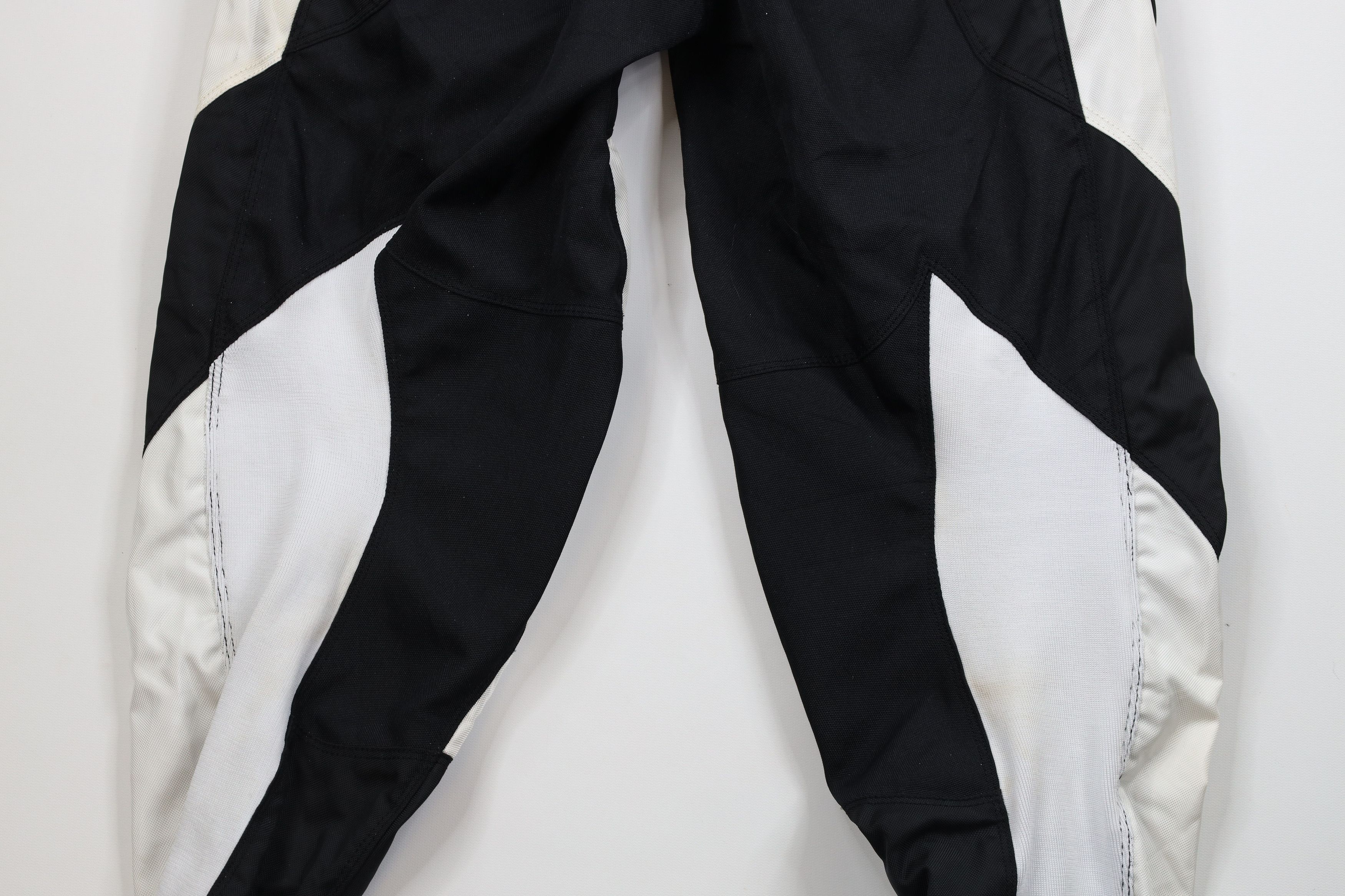 Vintage Vintage Moto Motorcycle Motocross Racing Pants White Black Size US 32 / EU 48 - 10 Thumbnail
