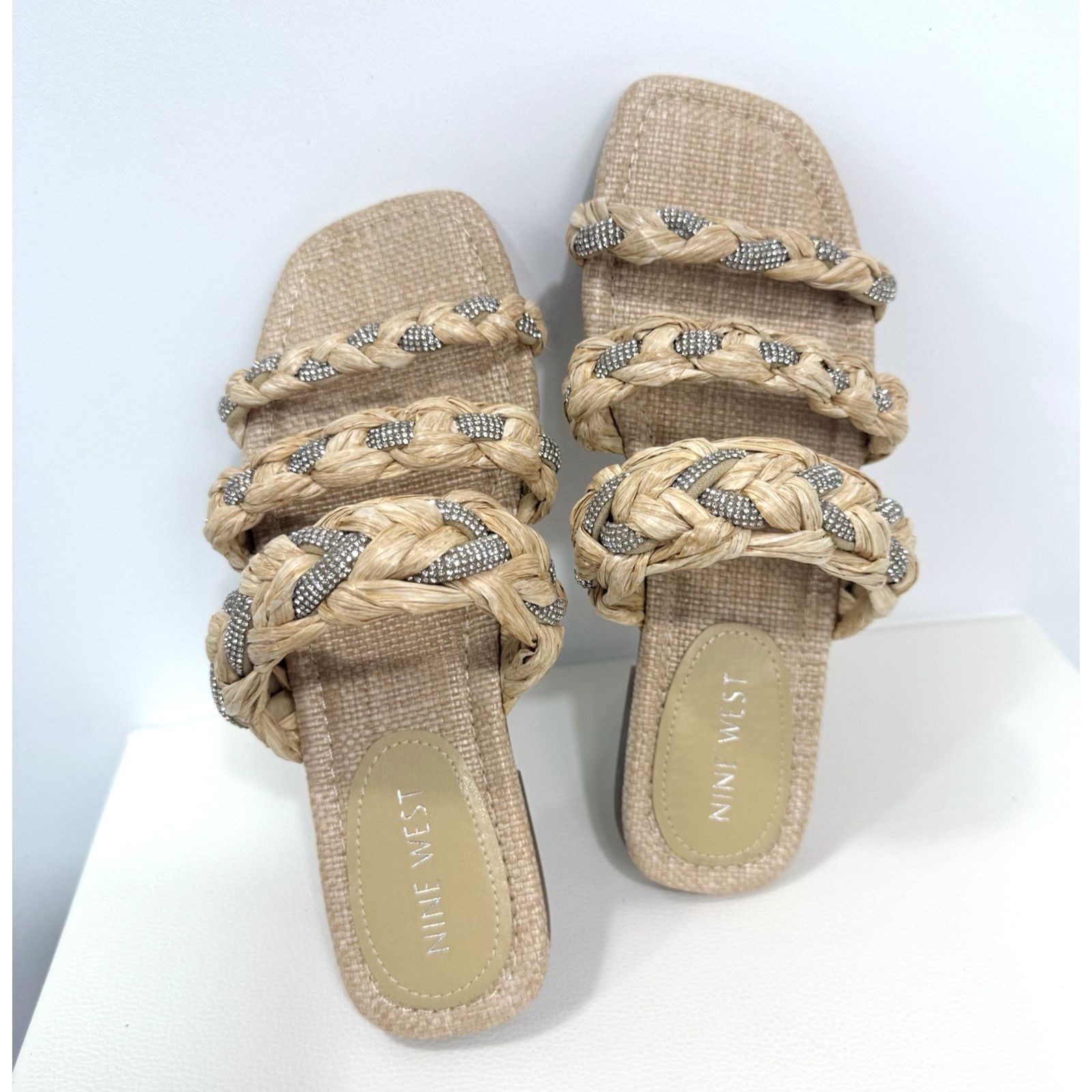 Nine West Nine West Qazz Sandals Slide Slip On Flats Wo’s Size 6M Size US 6 / IT 36 - 9 Thumbnail