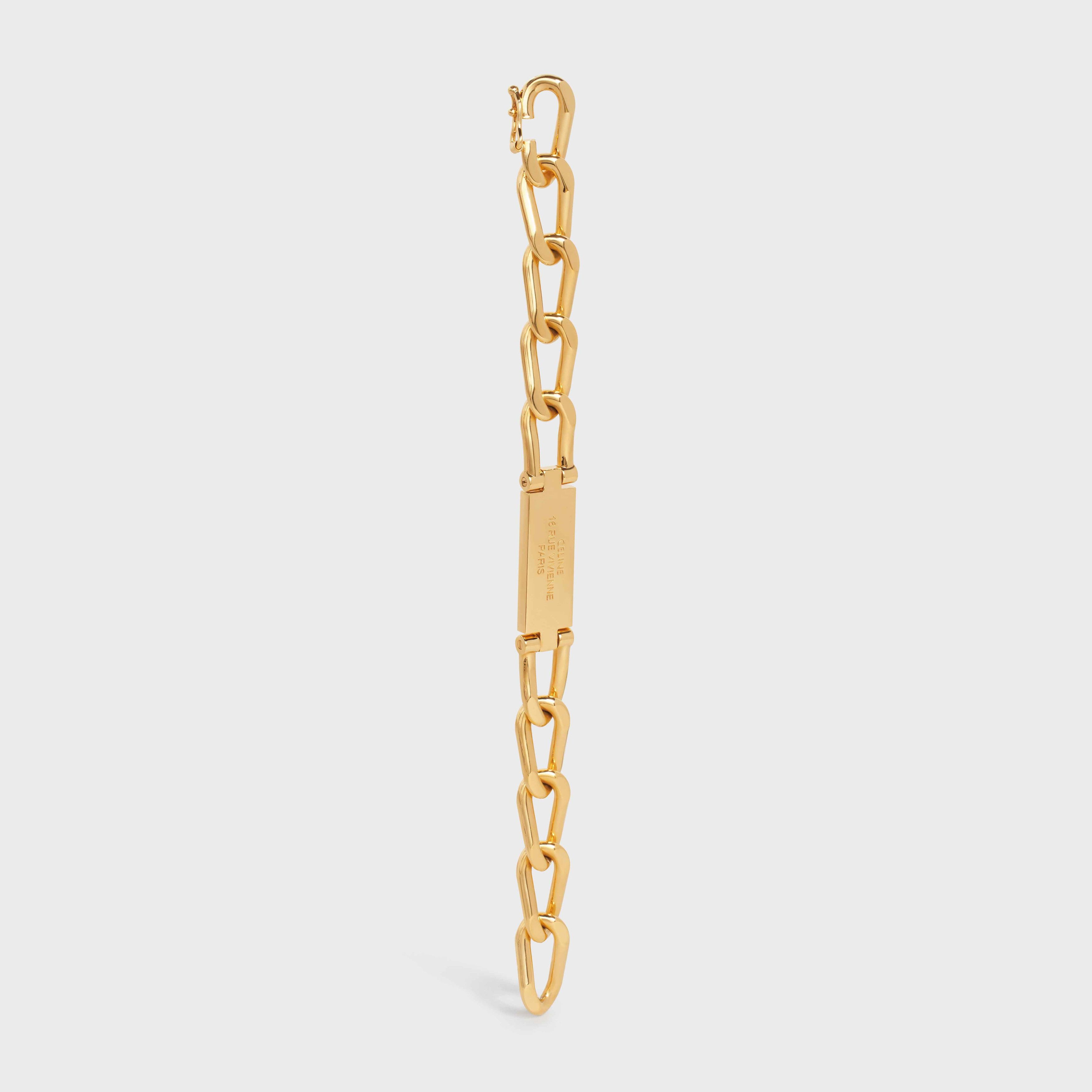Celine o1bcso1str0725 Size : OS / 460IZ6 Bracelet in Gold Size ONE SIZE - 2 Thumbnail
