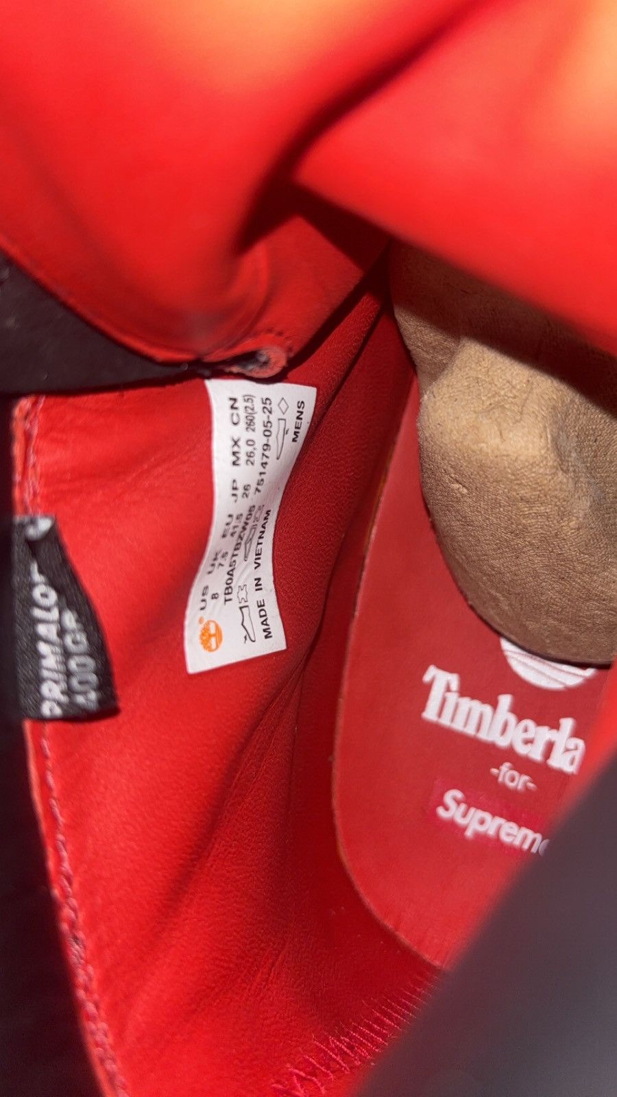 Supreme × Timberland Supreme timberland 6 inch premium waterproof boot Size US 8 / EU 41 - 11 Thumbnail