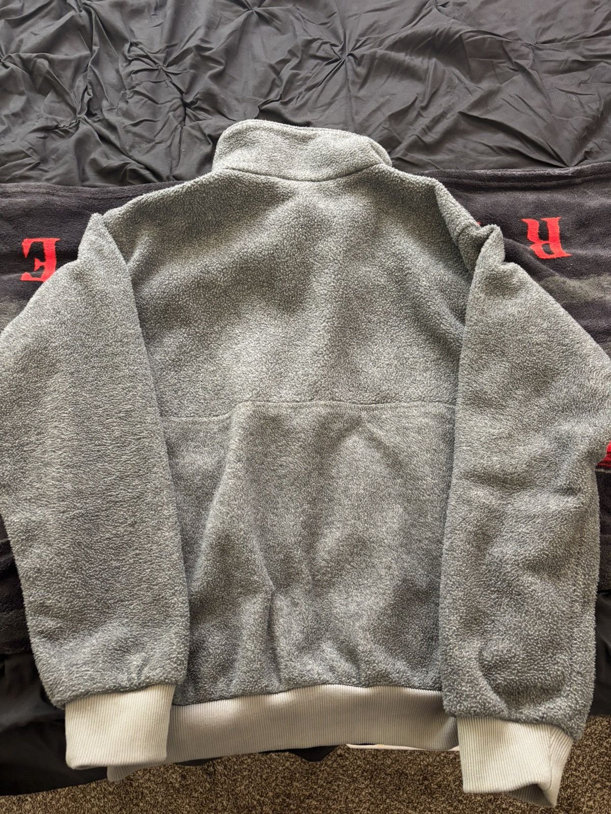Rei Grey Quarter Zipped Fleece Size US L / EU 52-54 / 3 - 2 Thumbnail