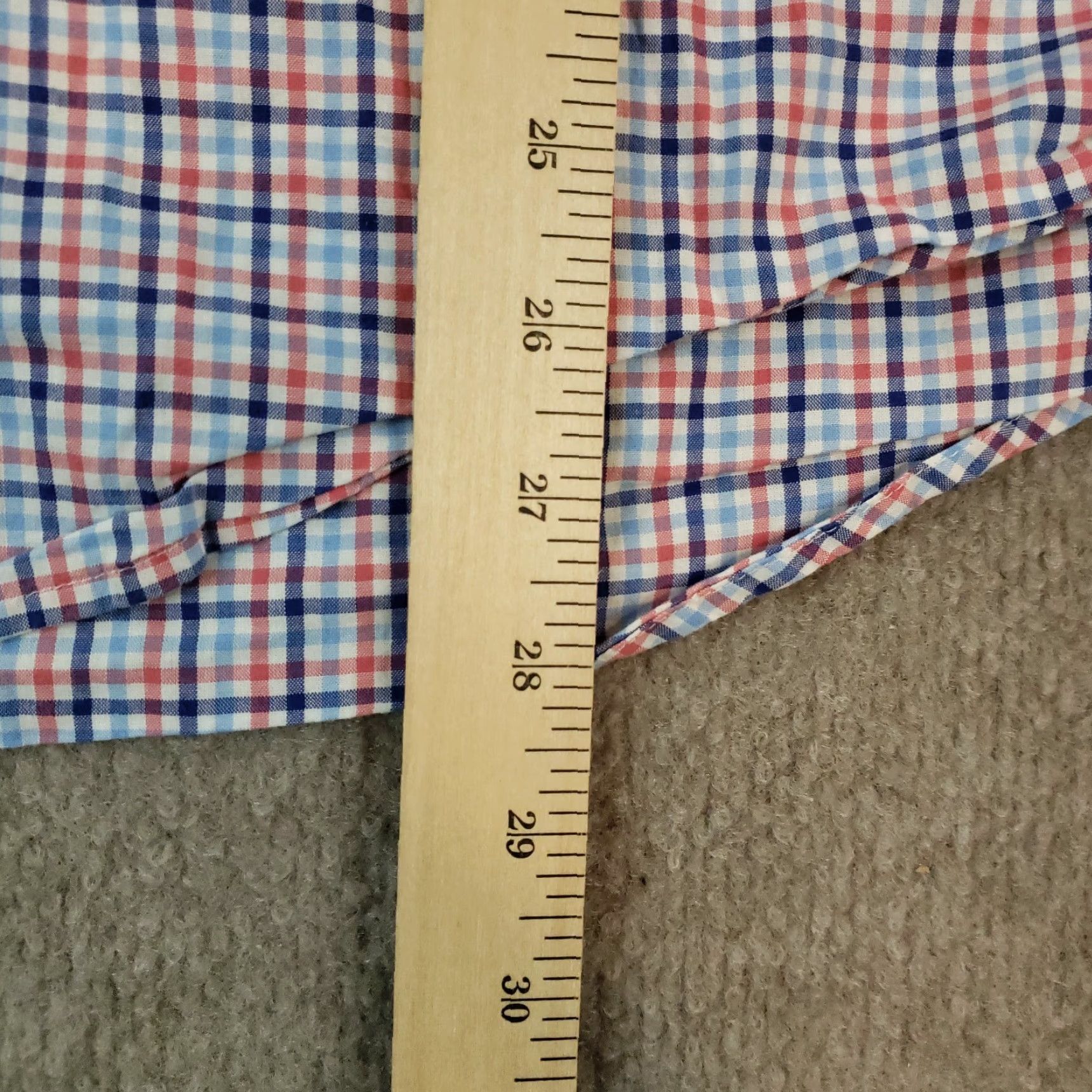 Vineyard Vines Vineyard Vines Mens Slim Fit Plaid Button Up Shirt Blue Medium Size US M / EU 48-50 / 2 - 3 Thumbnail