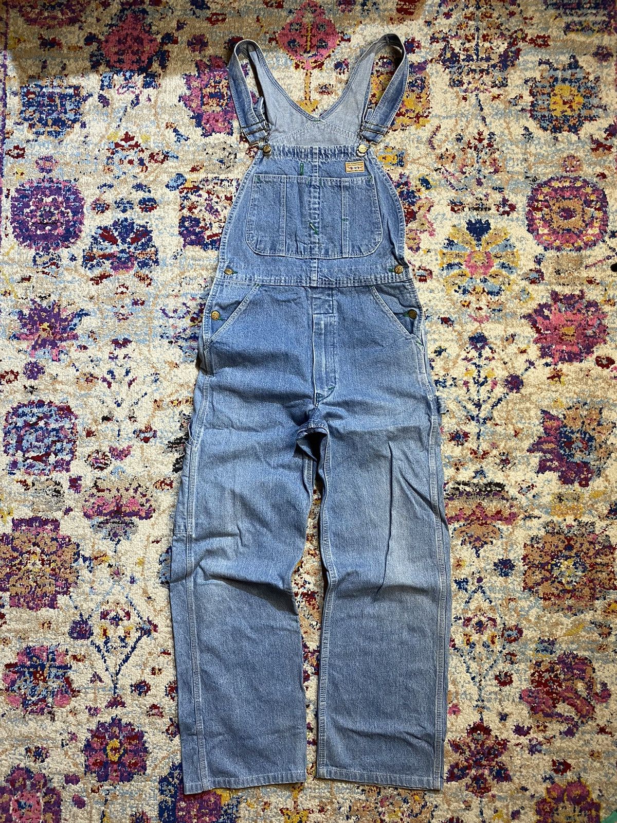 Levi's 90s White Tab Big E Levis Japan Repro Workwear Overall Size US 30 / EU 46 - 1 Thumbnail