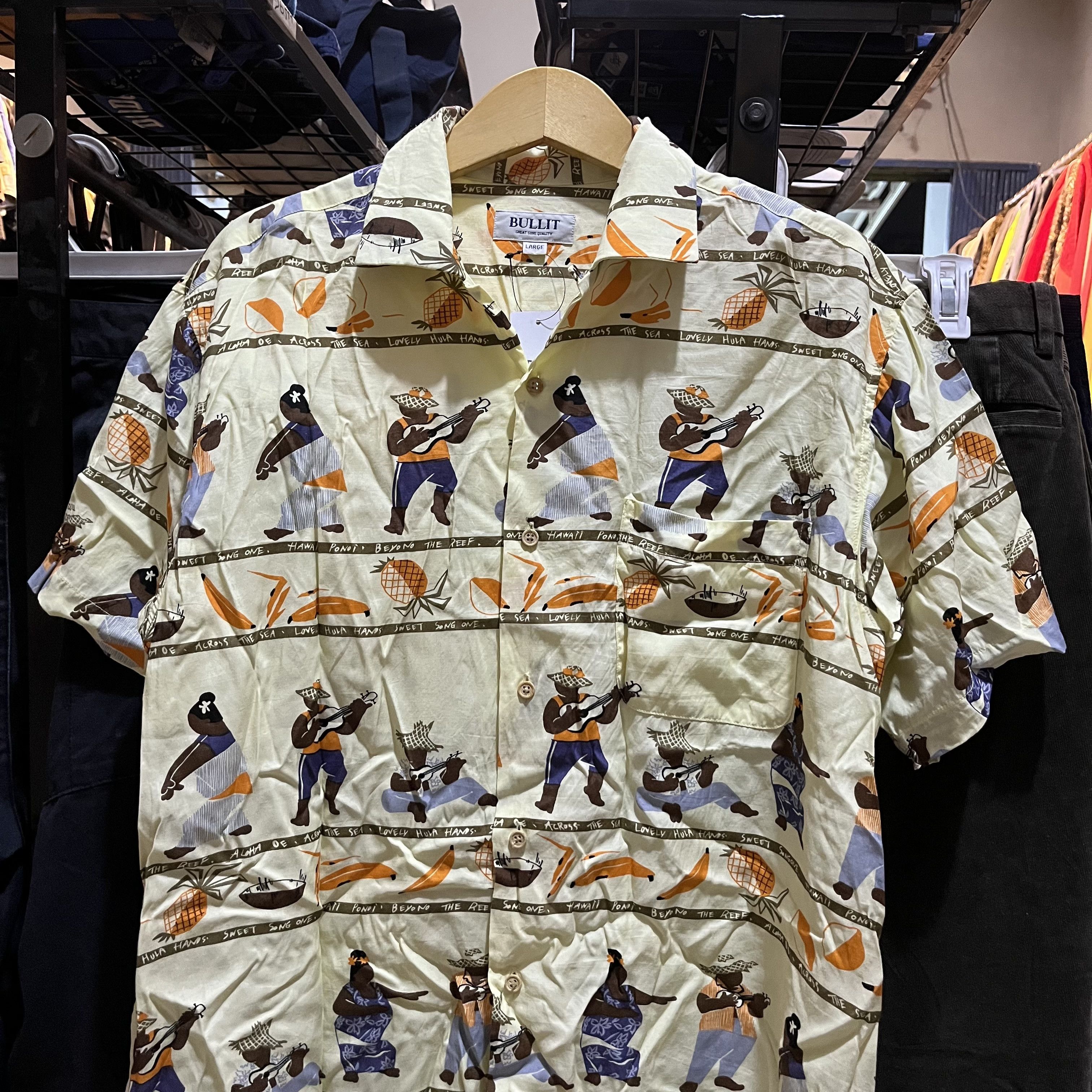 Japanese Brand × Le Grande Bleu (L.G.B.) Built short sleeve hawaiian open collar shirt Size US L / EU 52-54 / 3 - 2 Thumbnail