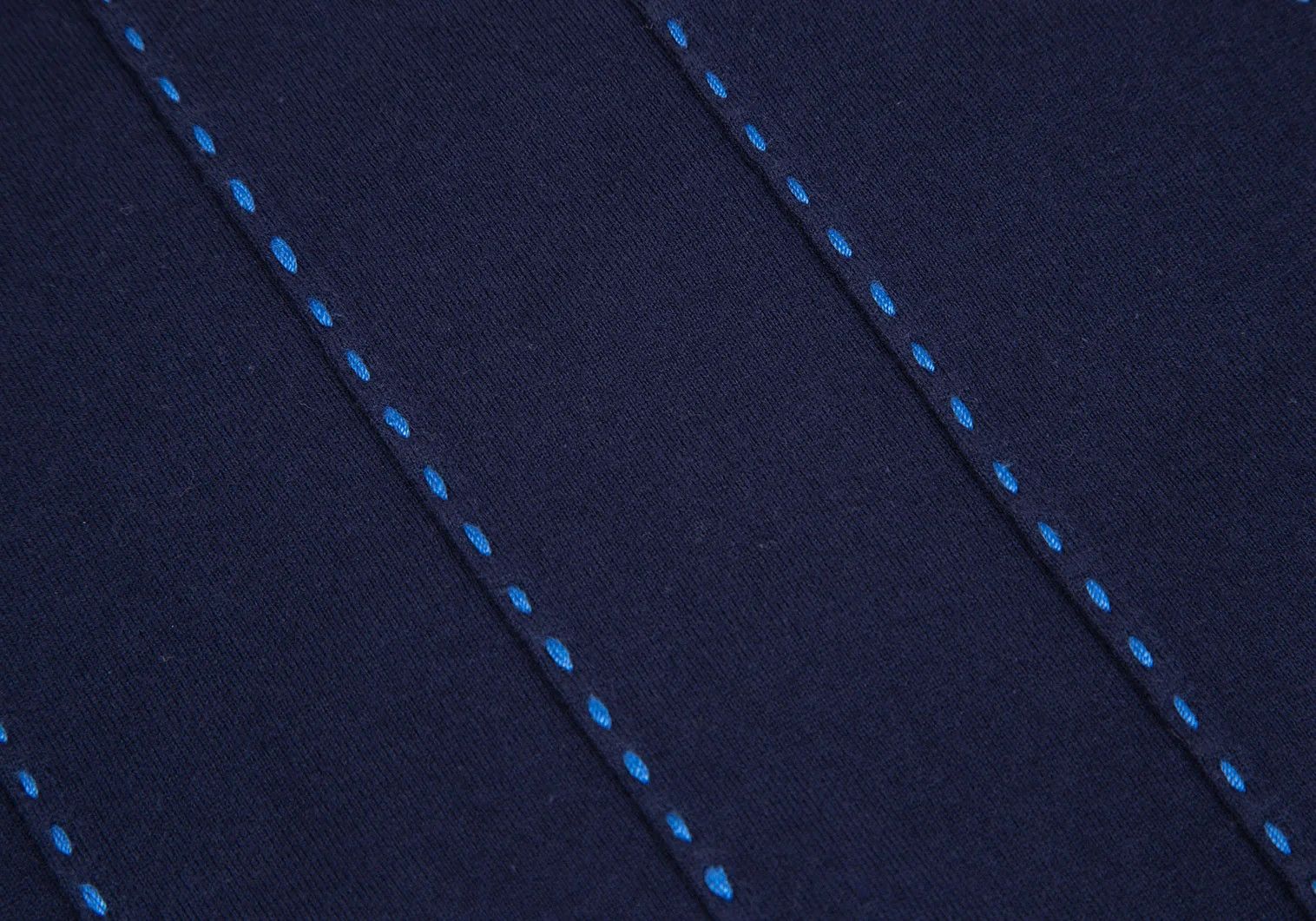 Issey Miyake Pintuck Stitch T-Shirt in Navy Blue Size 4 Size US XL / EU 56 / 4 - 4 Thumbnail