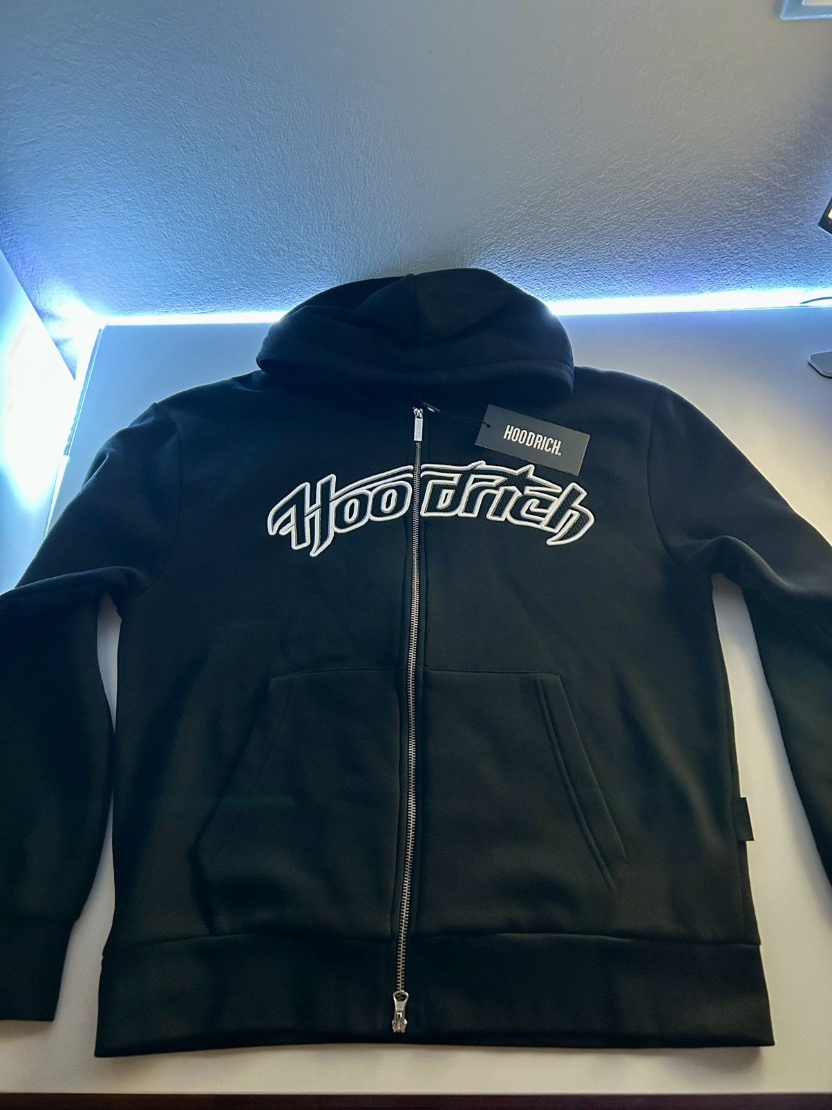 Hoodrich Hoodrich | Galaxy oversized Zip Hoodie[black/white] Size US M / EU 48-50 / 2 - 1 Thumbnail