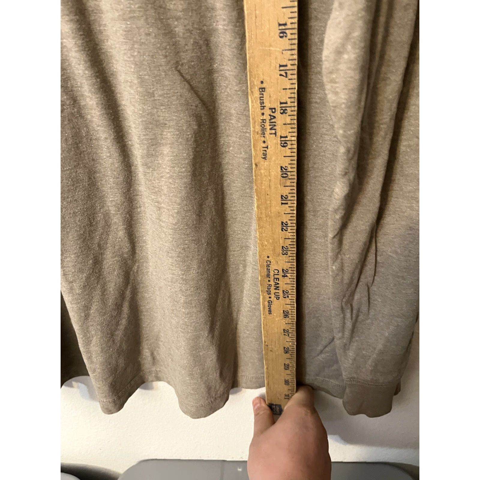 Old Navy Old Navy Graphic Tee Shirt Men XL Beige Brown Long Sleeve Crew Neck Colorful Pattern Knit Cotton T-Shirt All Seasons Size US XL / EU 56 / 4 - 4 Thumbnail