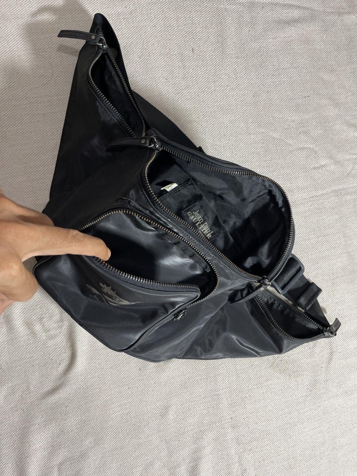 Jean Paul Gaultier 🔥ARCHIVE🔥 Jean Paul Gaultier Homme Dragon Large Waist bag Size ONE SIZE - 7 Thumbnail